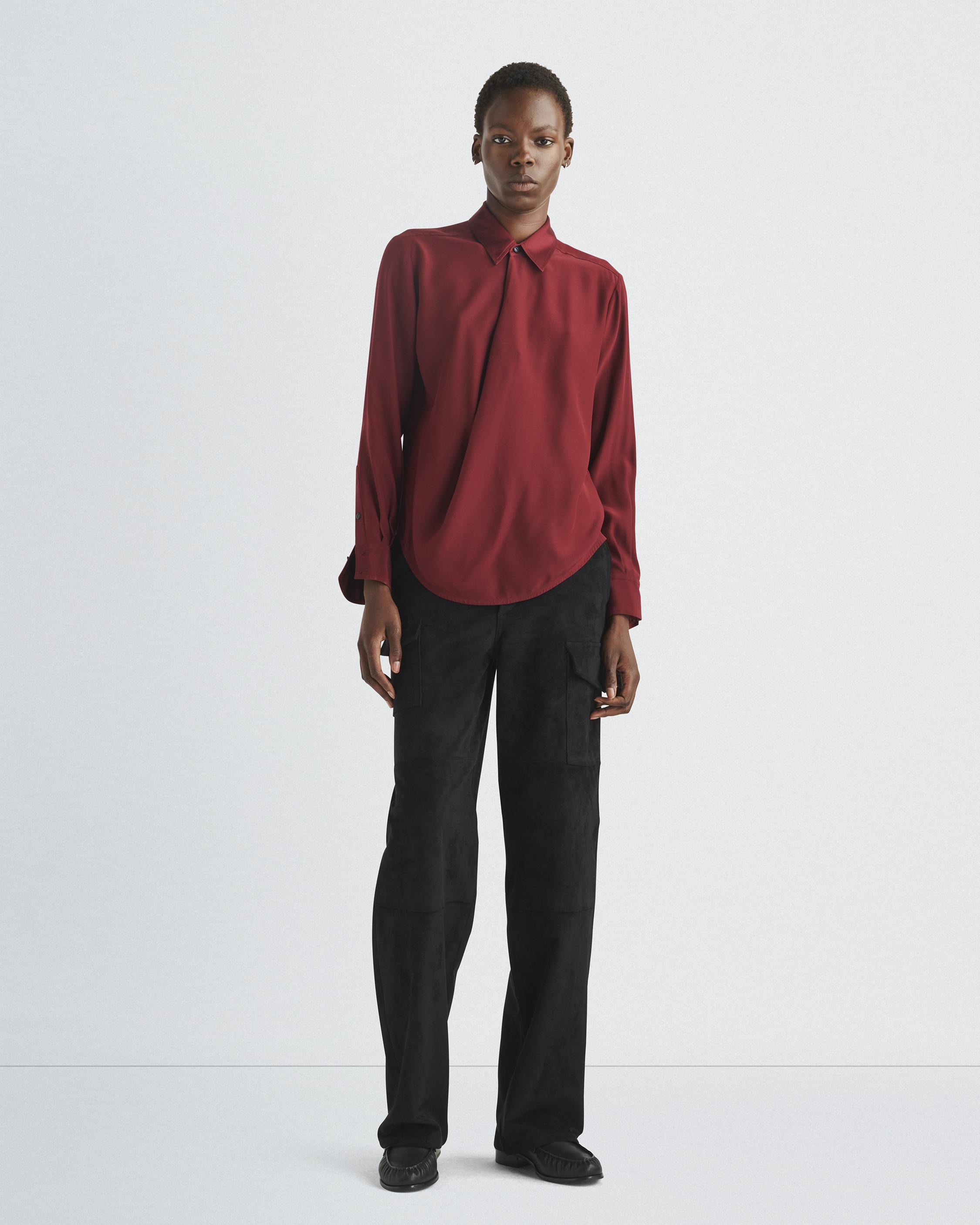Phillipa Satin Blouse image number 1