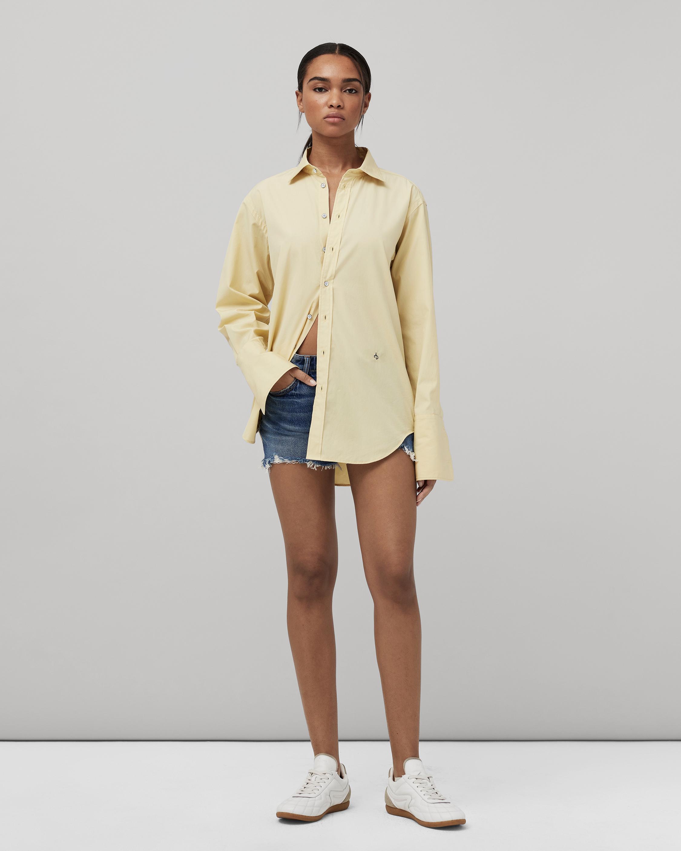 Diana Cotton Poplin Button Down Shirt image number 1