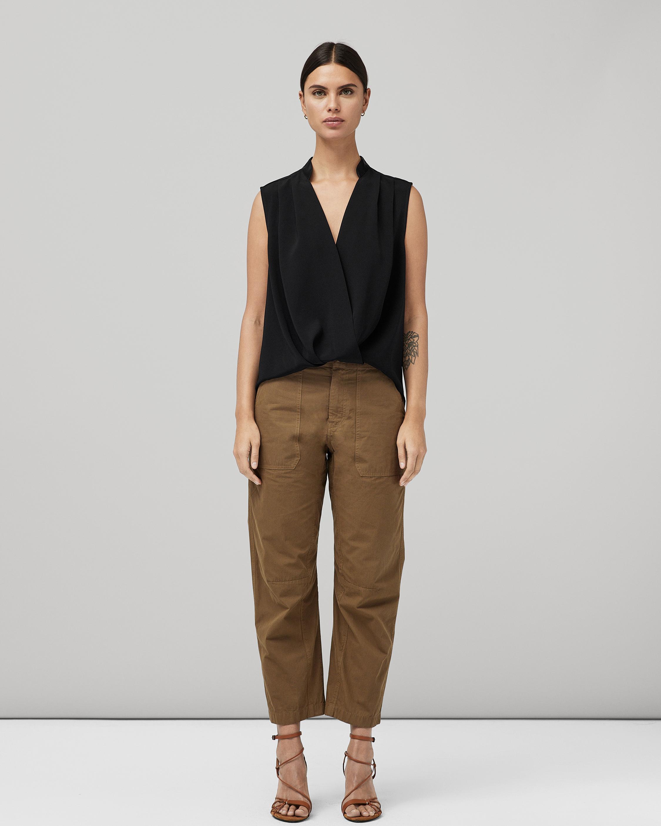 rag&bone ラグアンドボーン R4-W01110 WAW23SA0507550 Meredith Ivory ドレープ サテンブラウス アイボリー レディース 2024年春夏 送料無料 楽天市場】rag&bone ラグアンドボーン R4-W01109 WAW23SA0507550