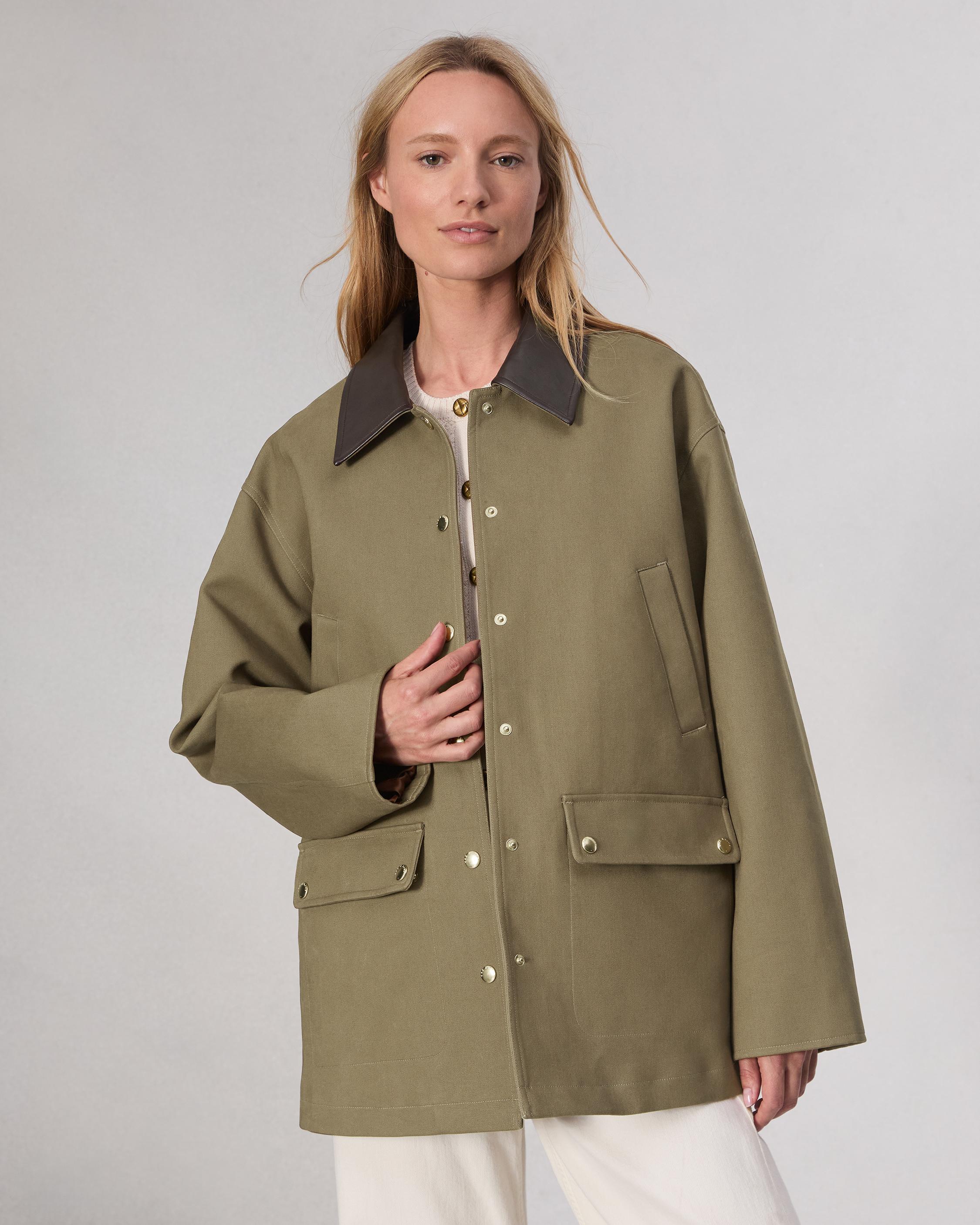 Cassidy Cotton Jacket Army rag bone