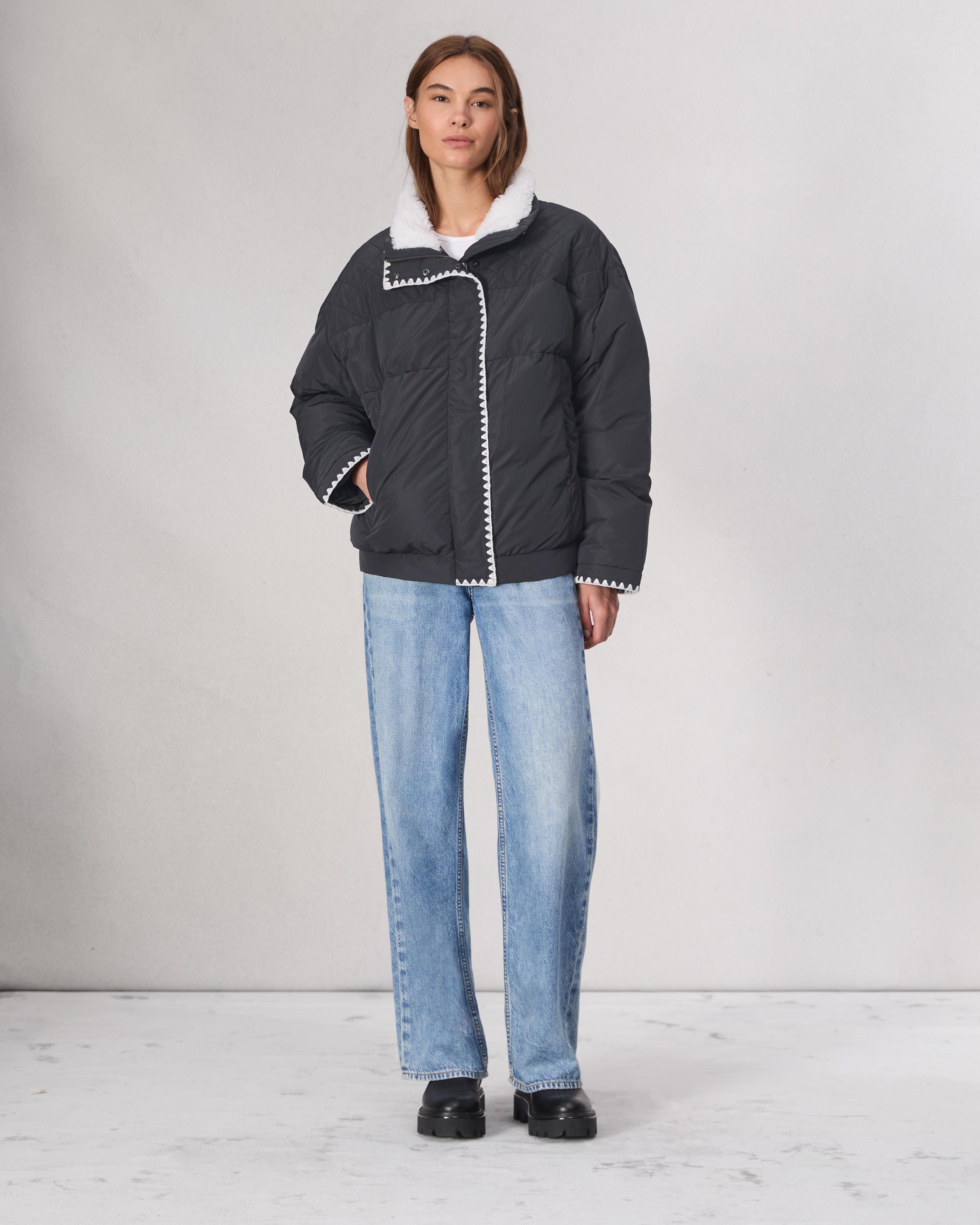Ingrid Puffer Jacket - Black | rag & bone