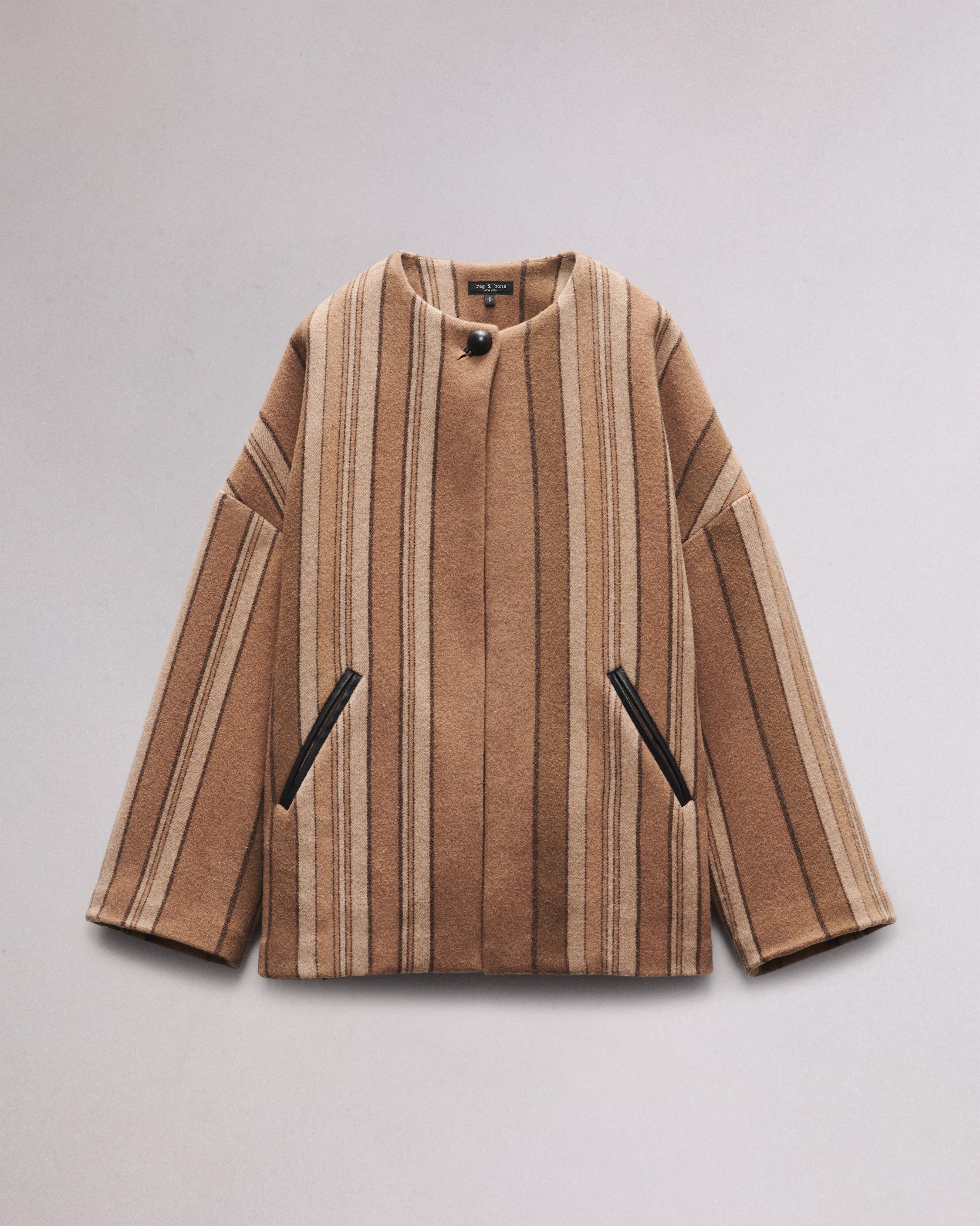 Penny Stripe Coat image number 2