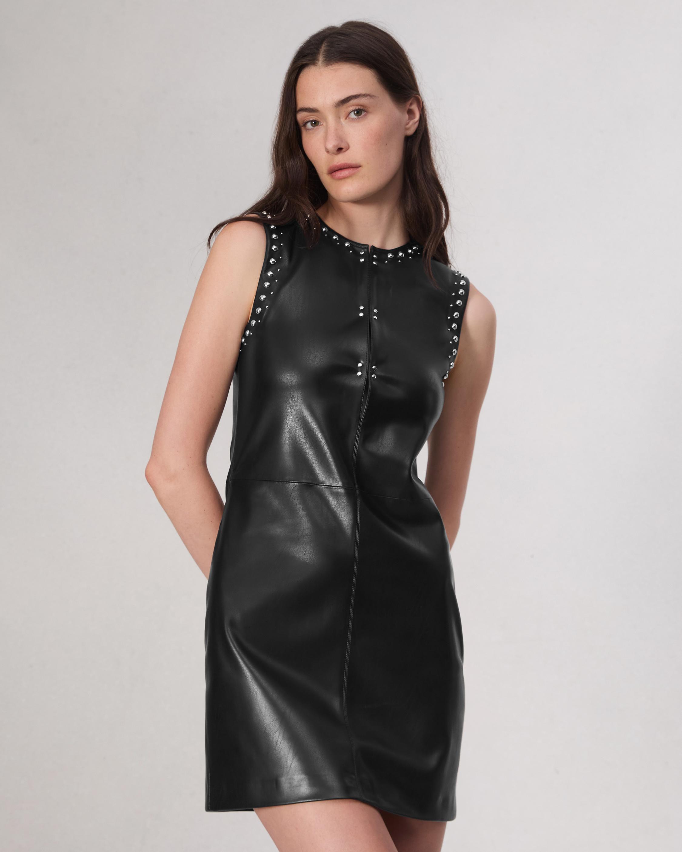 Brigette Faux Leather Dress image number 1