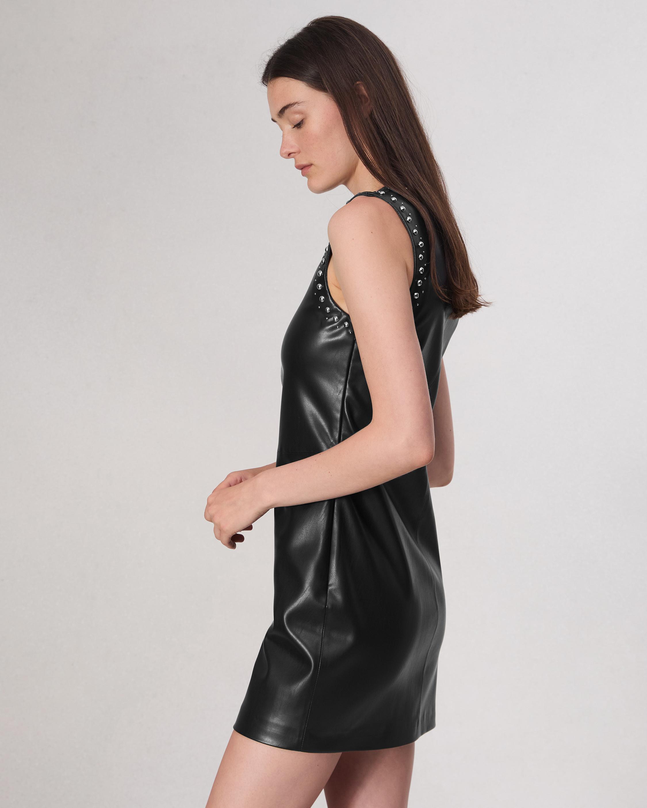 Brigette Faux Leather Dress image number 4