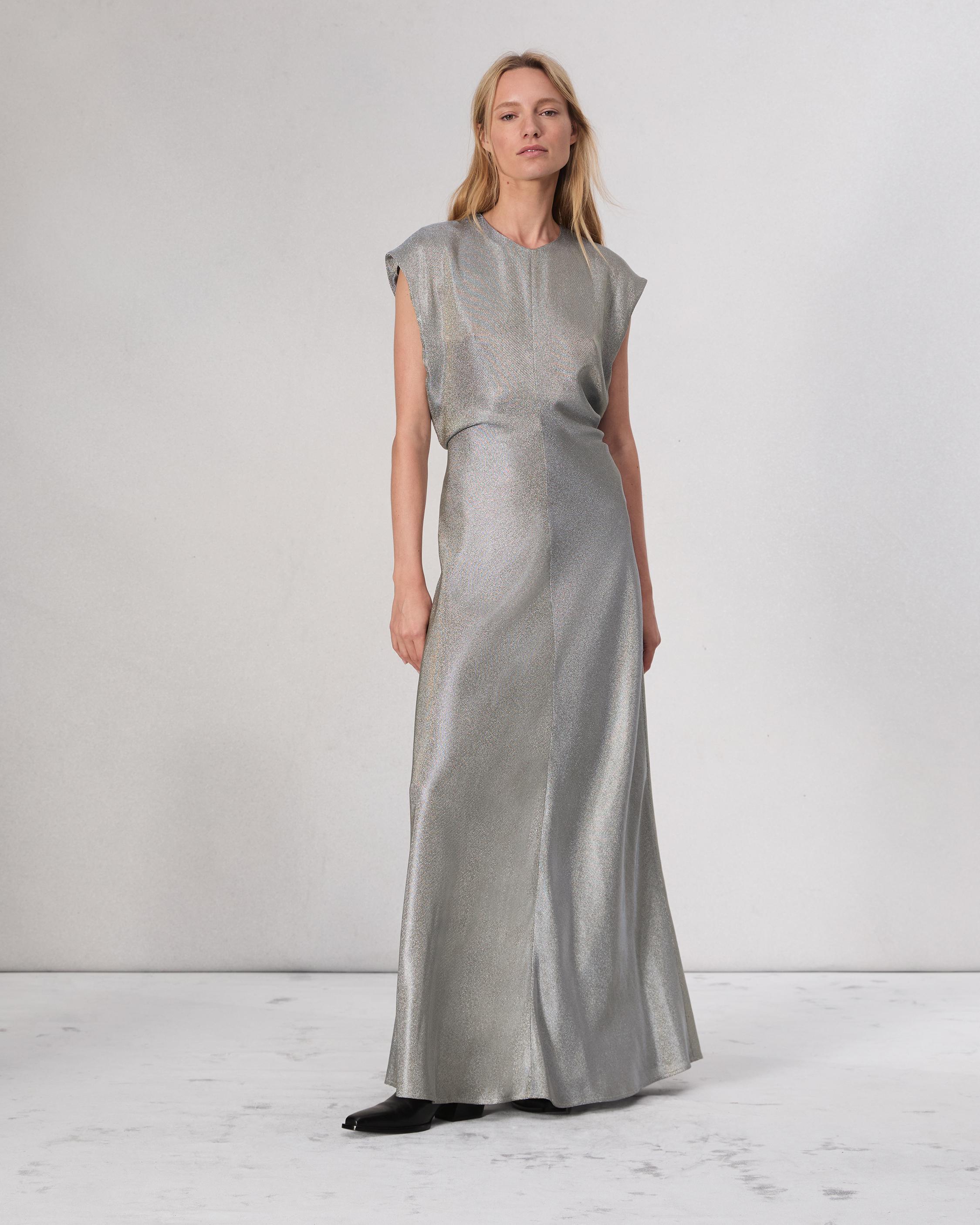 Marie Metallic Dress image number 3