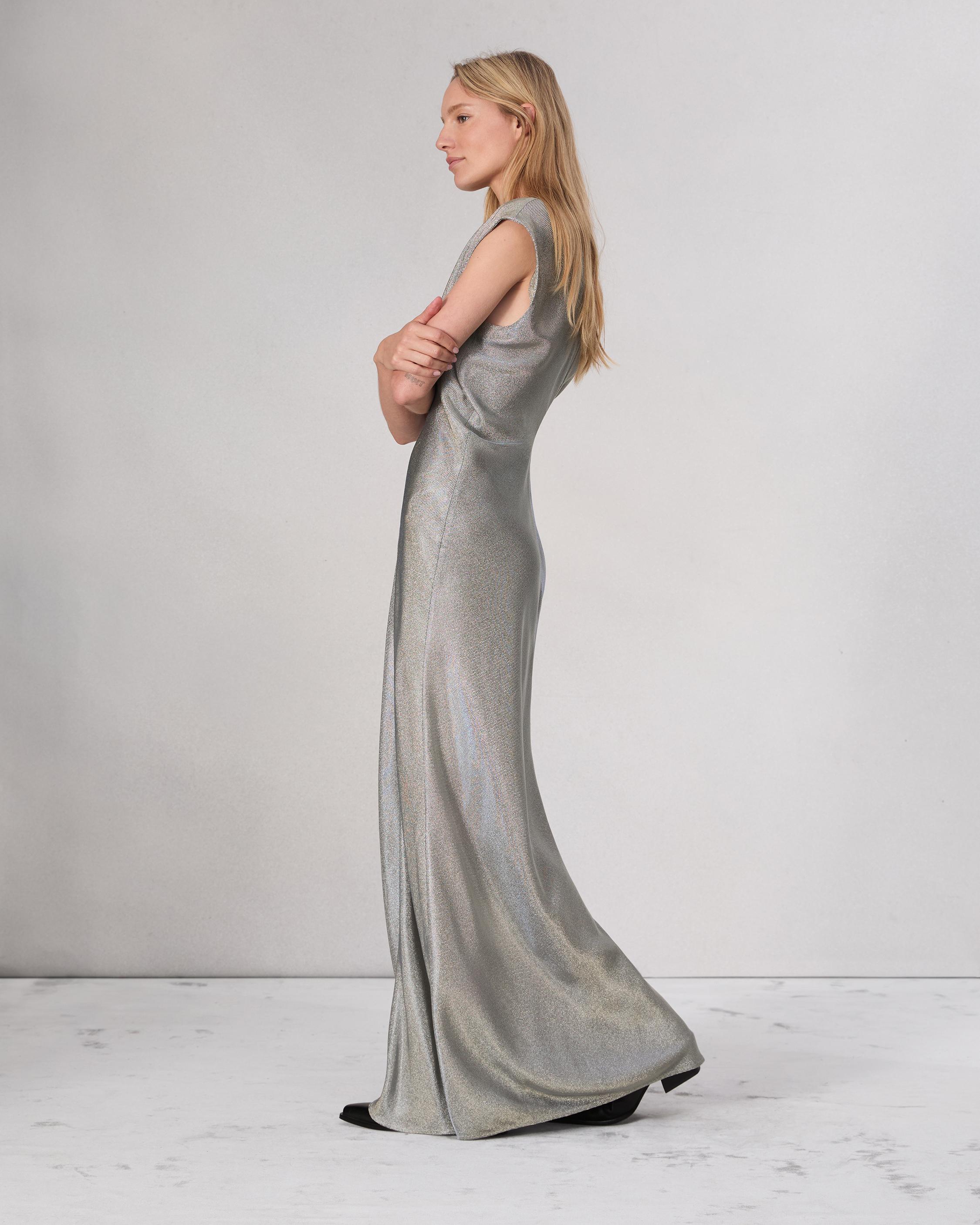 Marie Metallic Dress image number 4