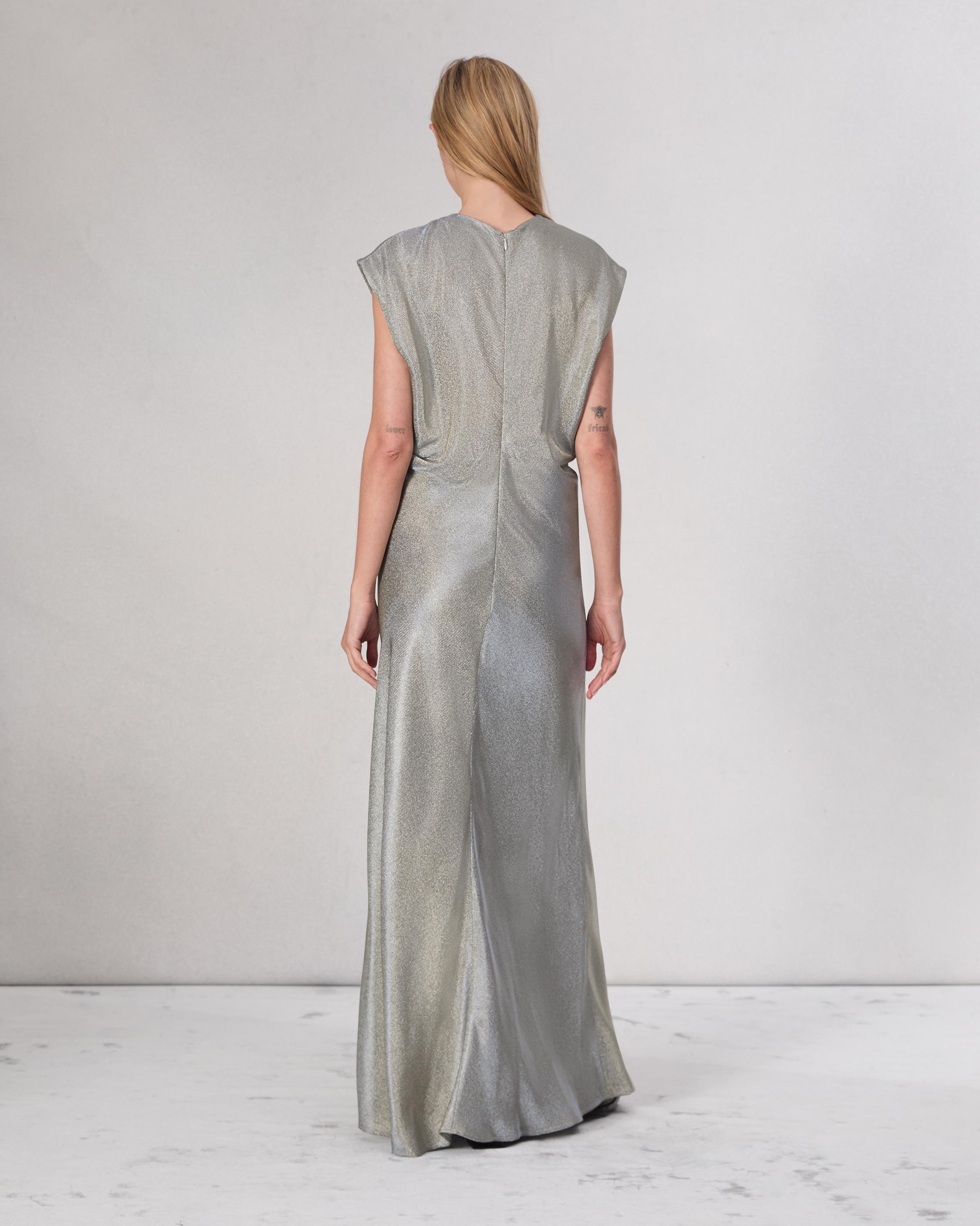 Marie Metallic Dress image number 5