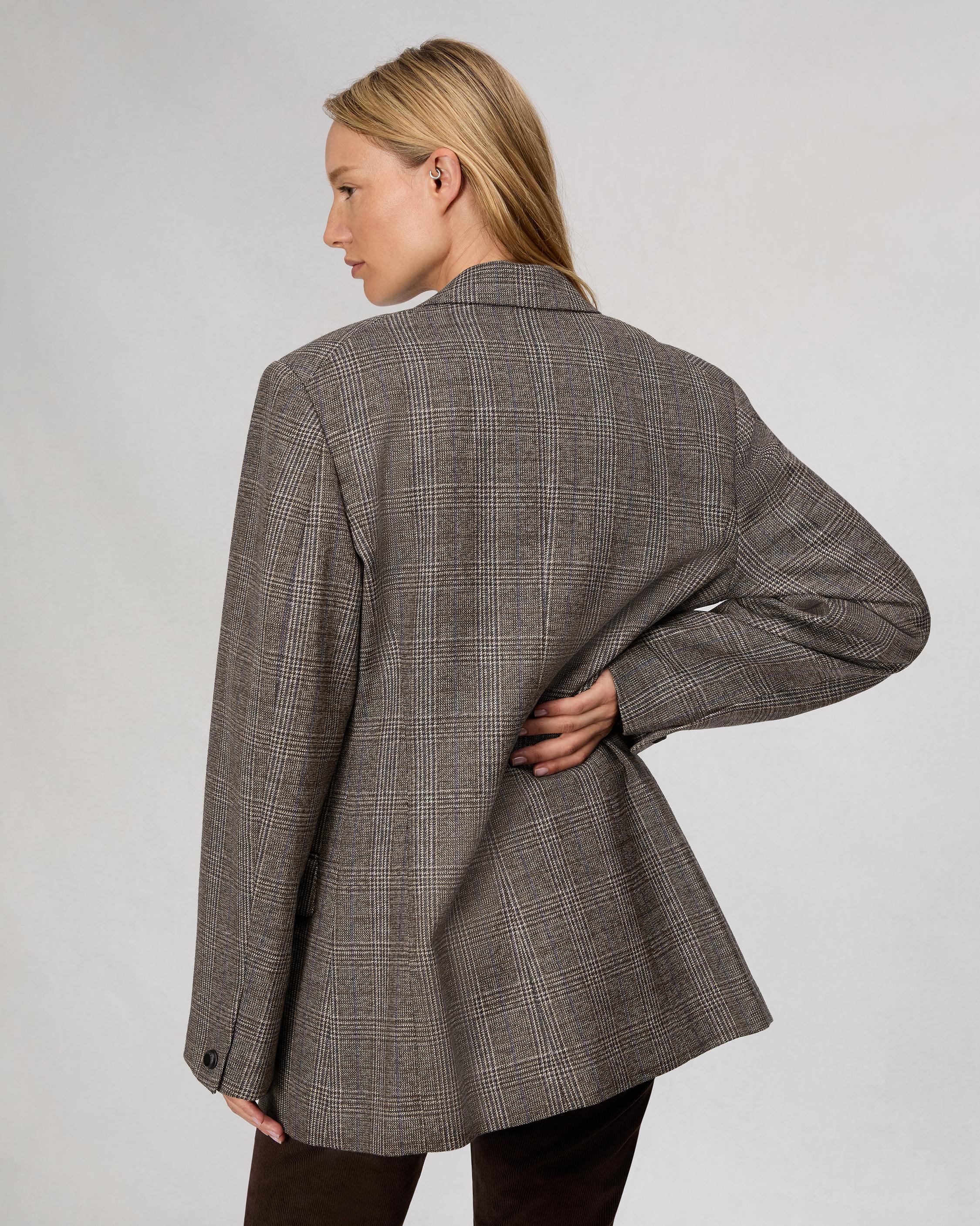 Lainey Plaid Blazer image number 5