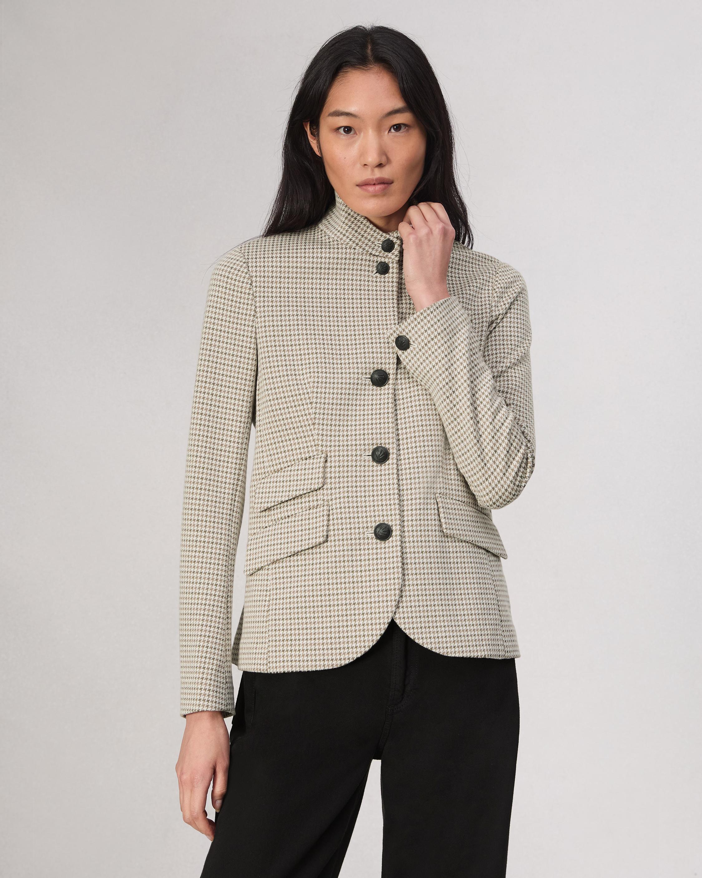 Slade Plaid Blazer Grey Multi rag bone