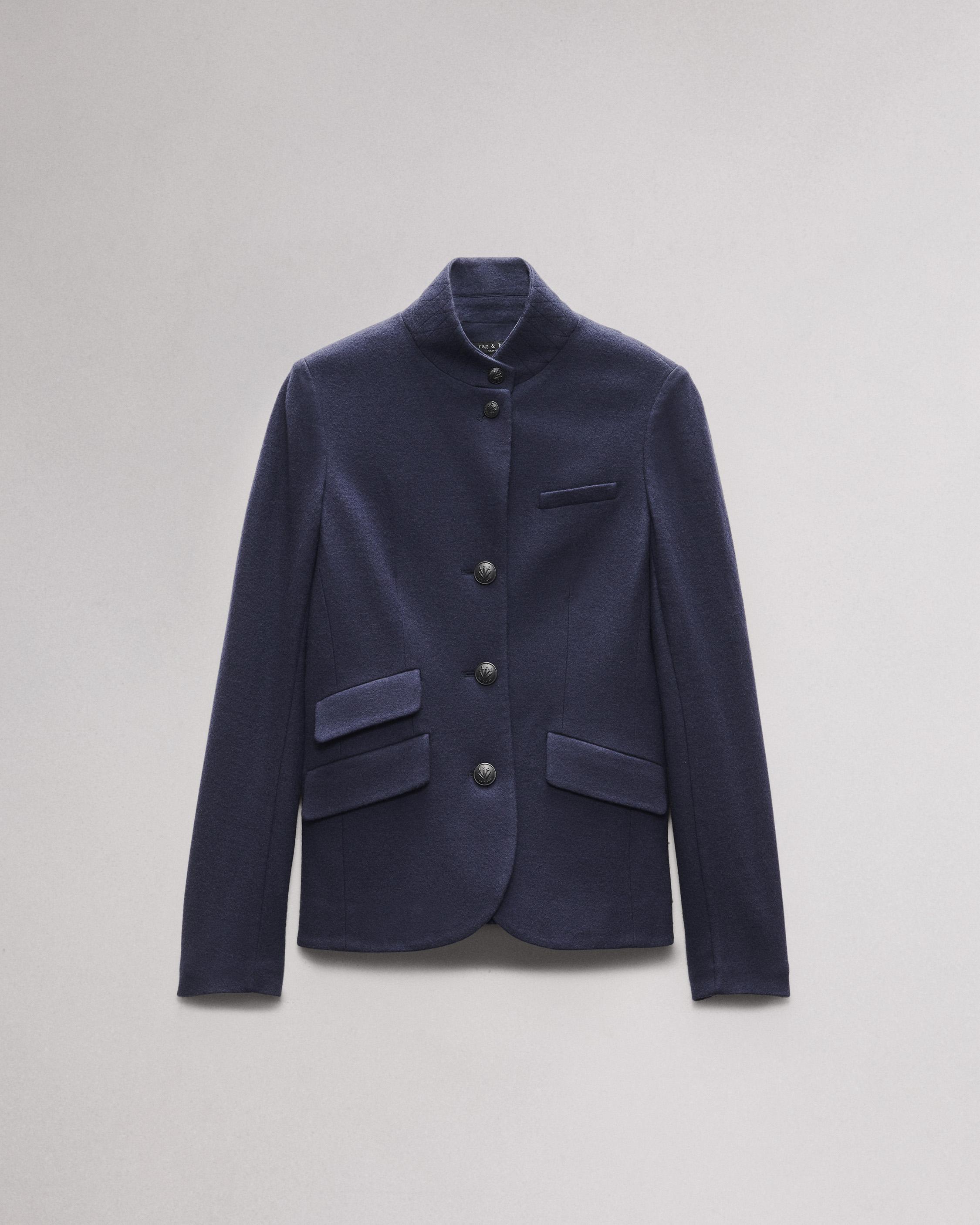 Rag and bone navy blazer best sale