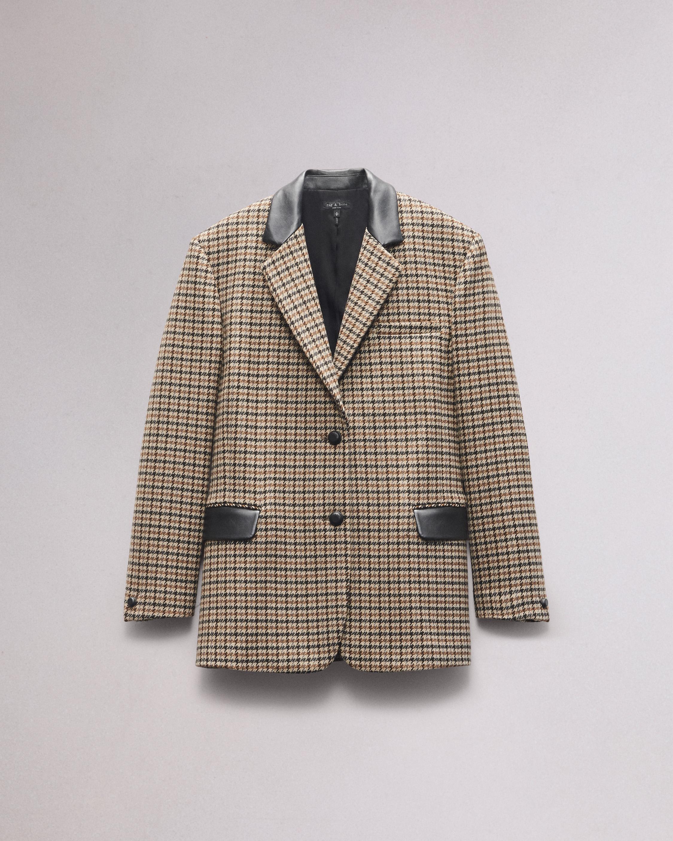 Lainey Houndstooth Blazer image number 2