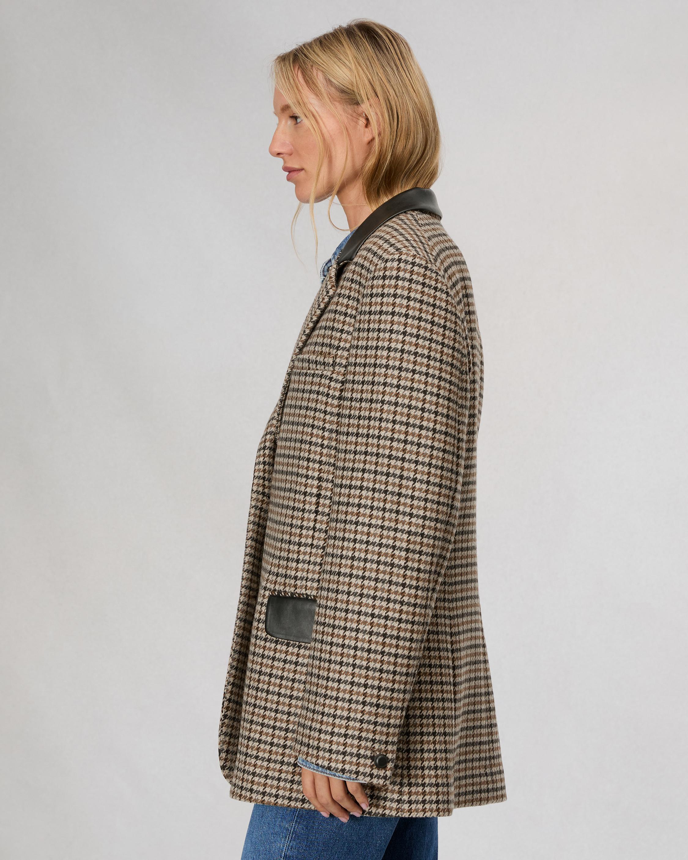 Lainey Houndstooth Blazer image number 4