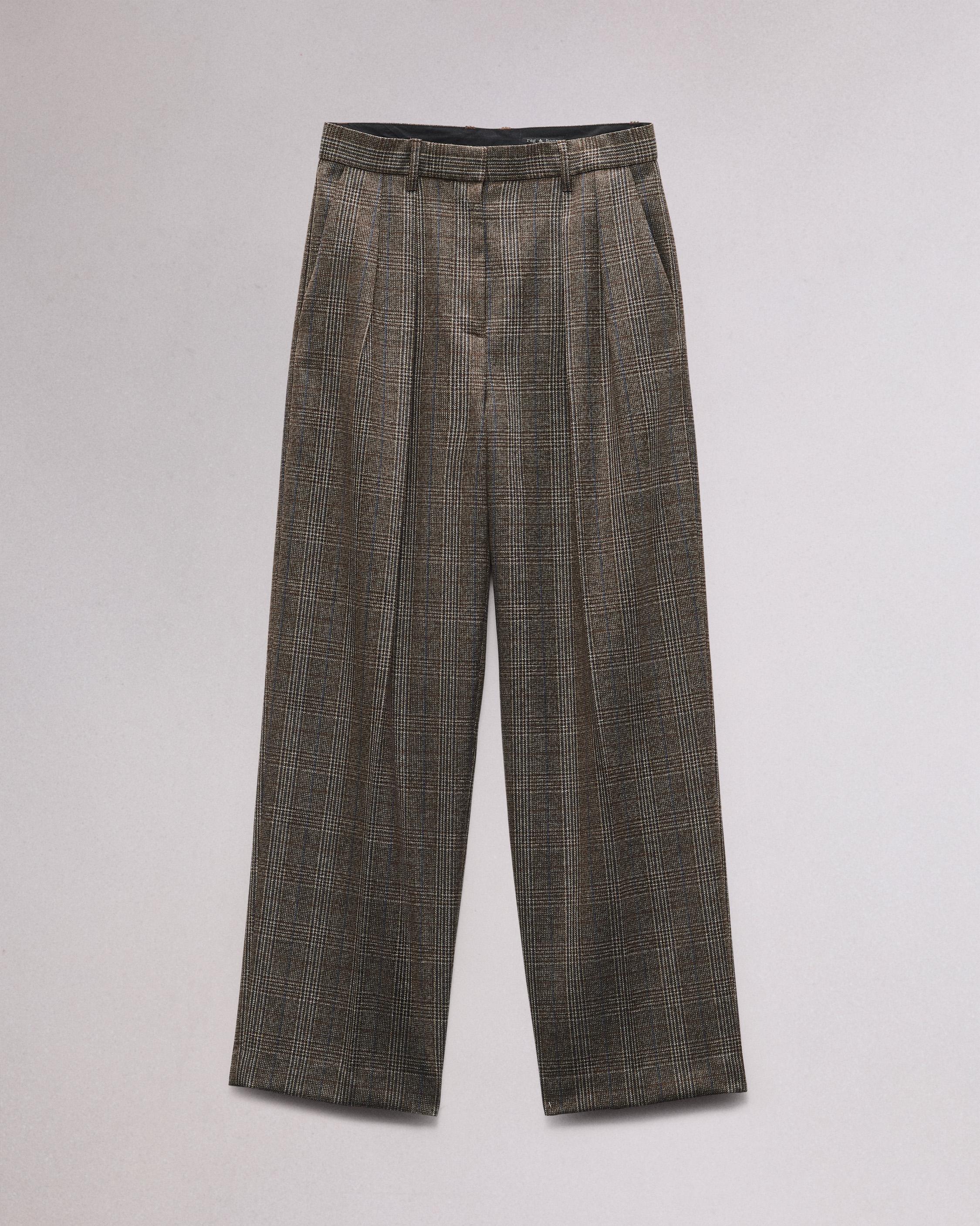 Francine Plaid Wool Pant image number 2