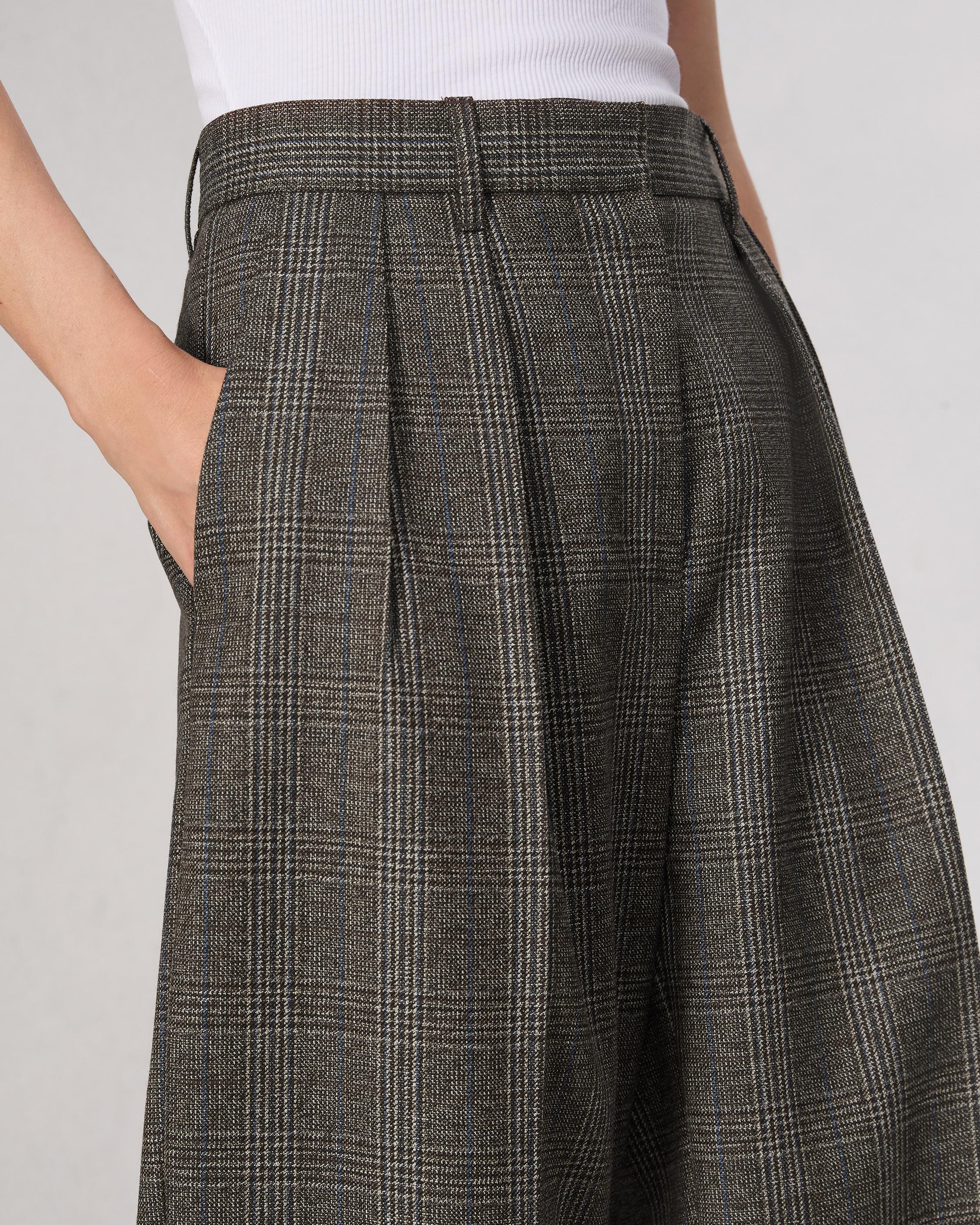 Francine Plaid Wool Pant image number 6