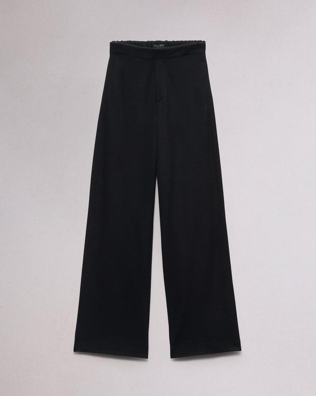 Melanie Wool Pant - Black | rag & bone Melanie Wool Pant - Black | rag & bone
