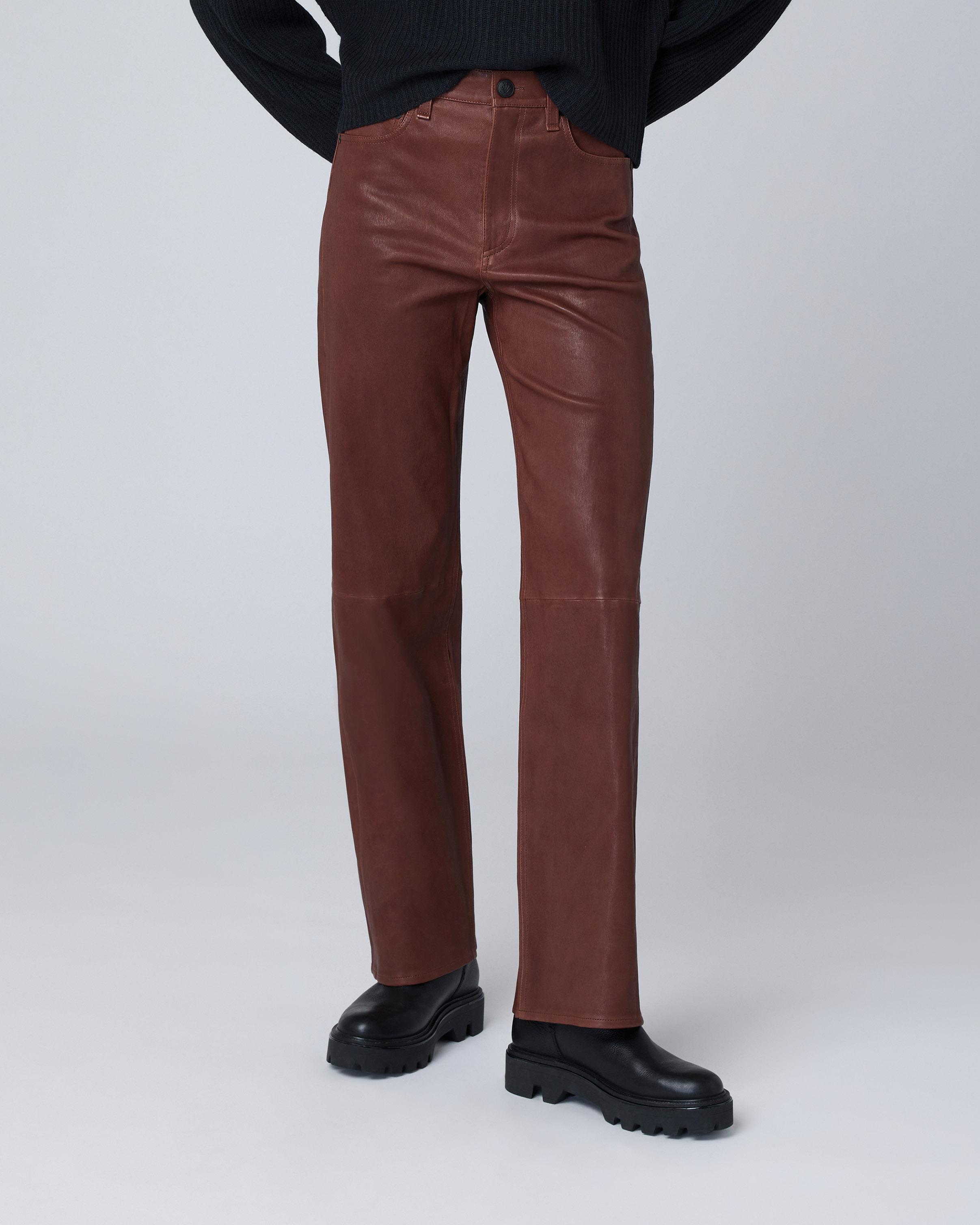 Shea Leather Pant Brown rag bone sale
