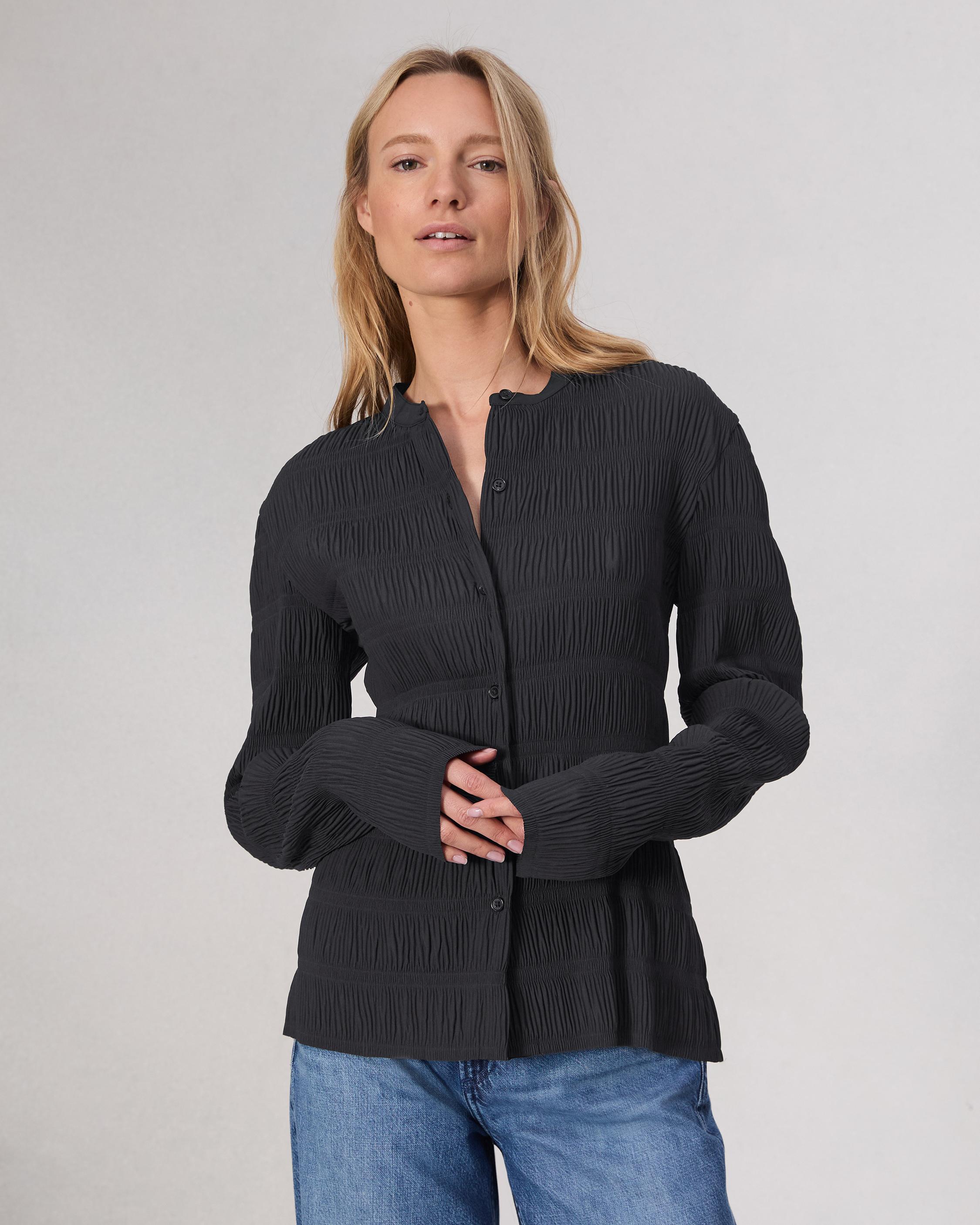 Ruched shirt on sale