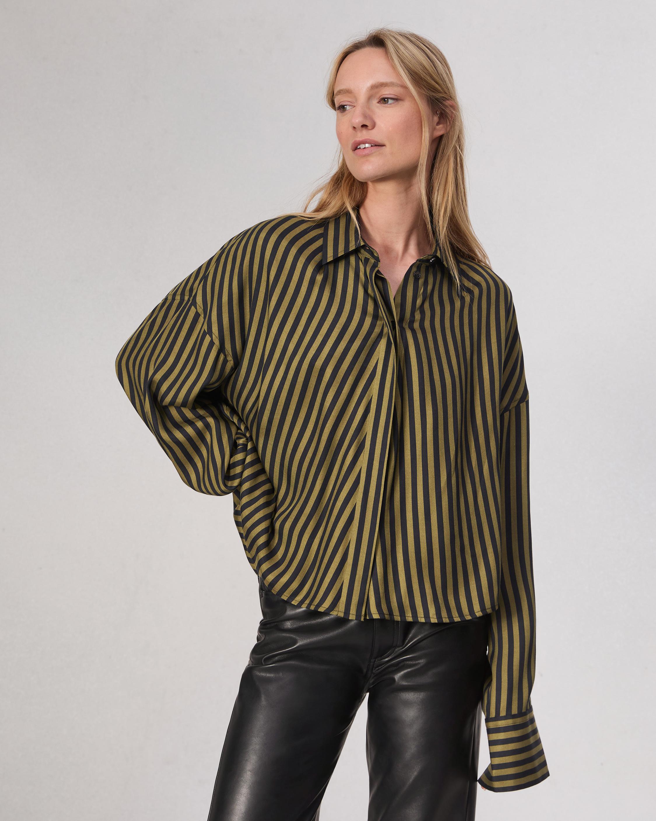 Martha Silk-Blend Shirt image number 1