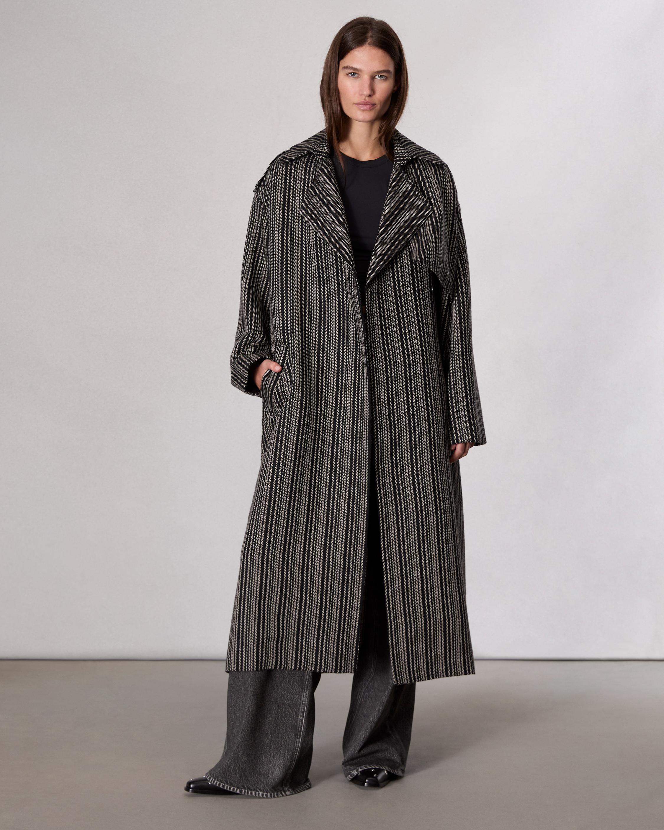 Jennie Wool Trench Coat image number 1