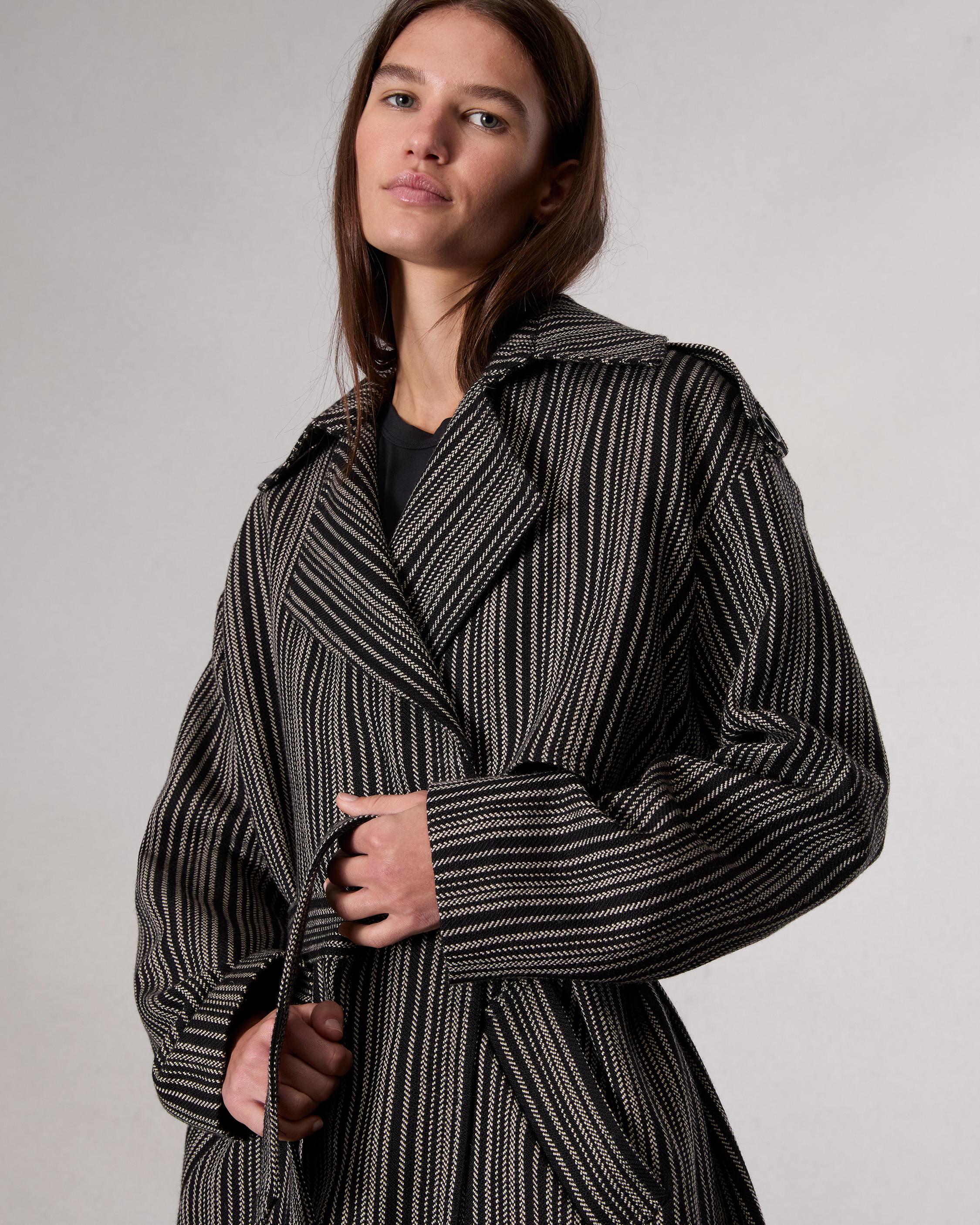 Jennie Wool Trench Coat image number 3