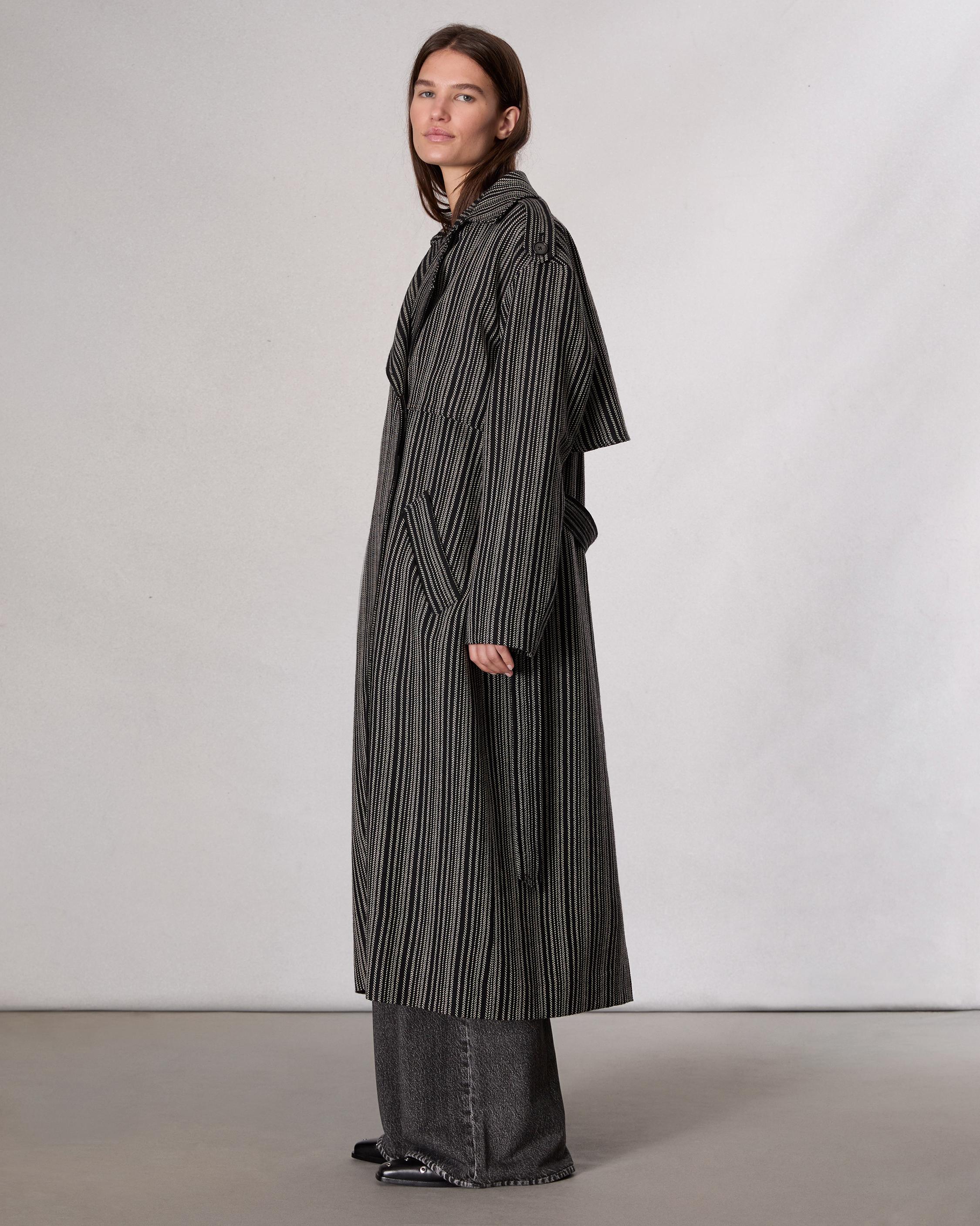 Jennie Wool Trench Coat image number 5