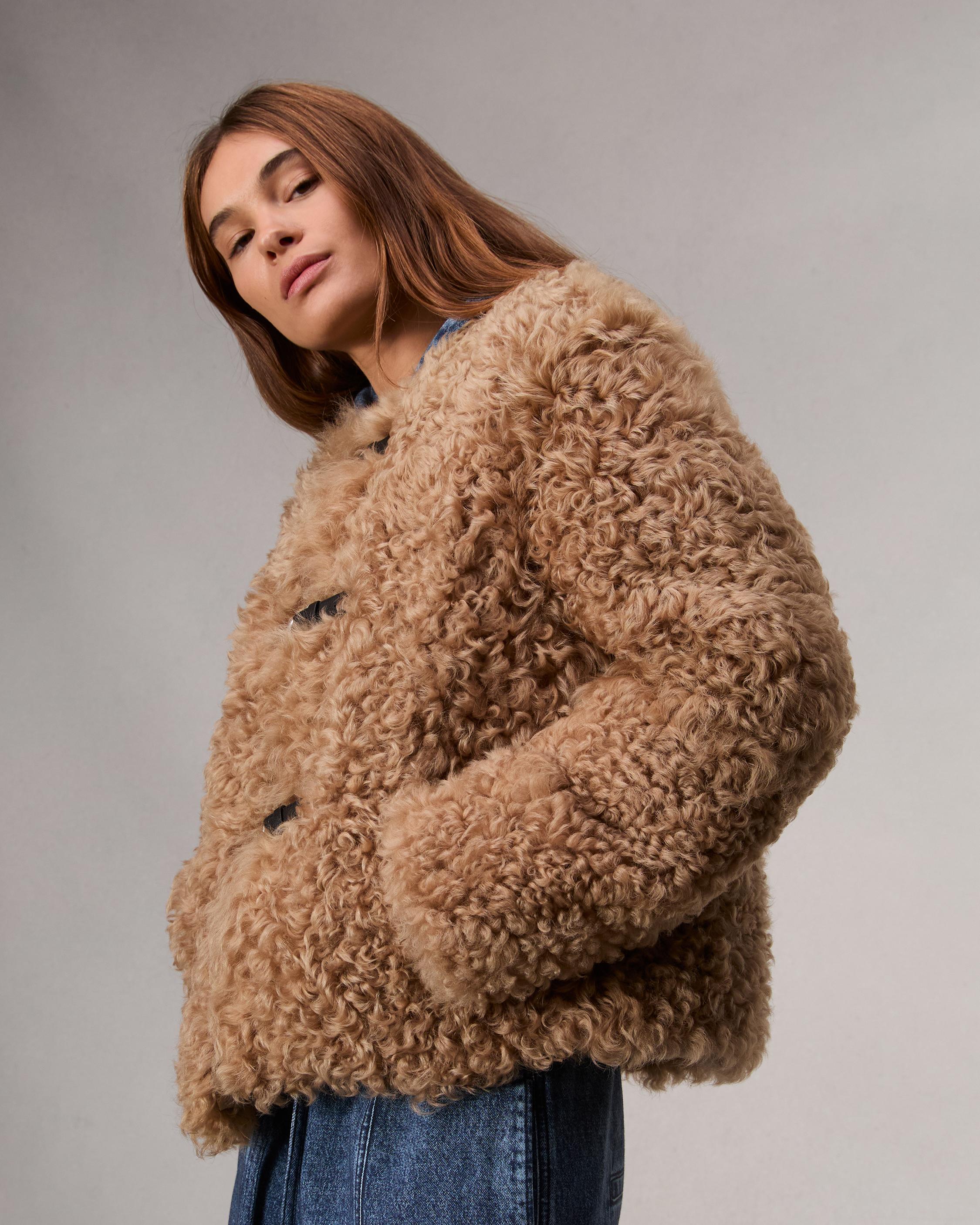 Sabrina Shearling Jacket image number 1