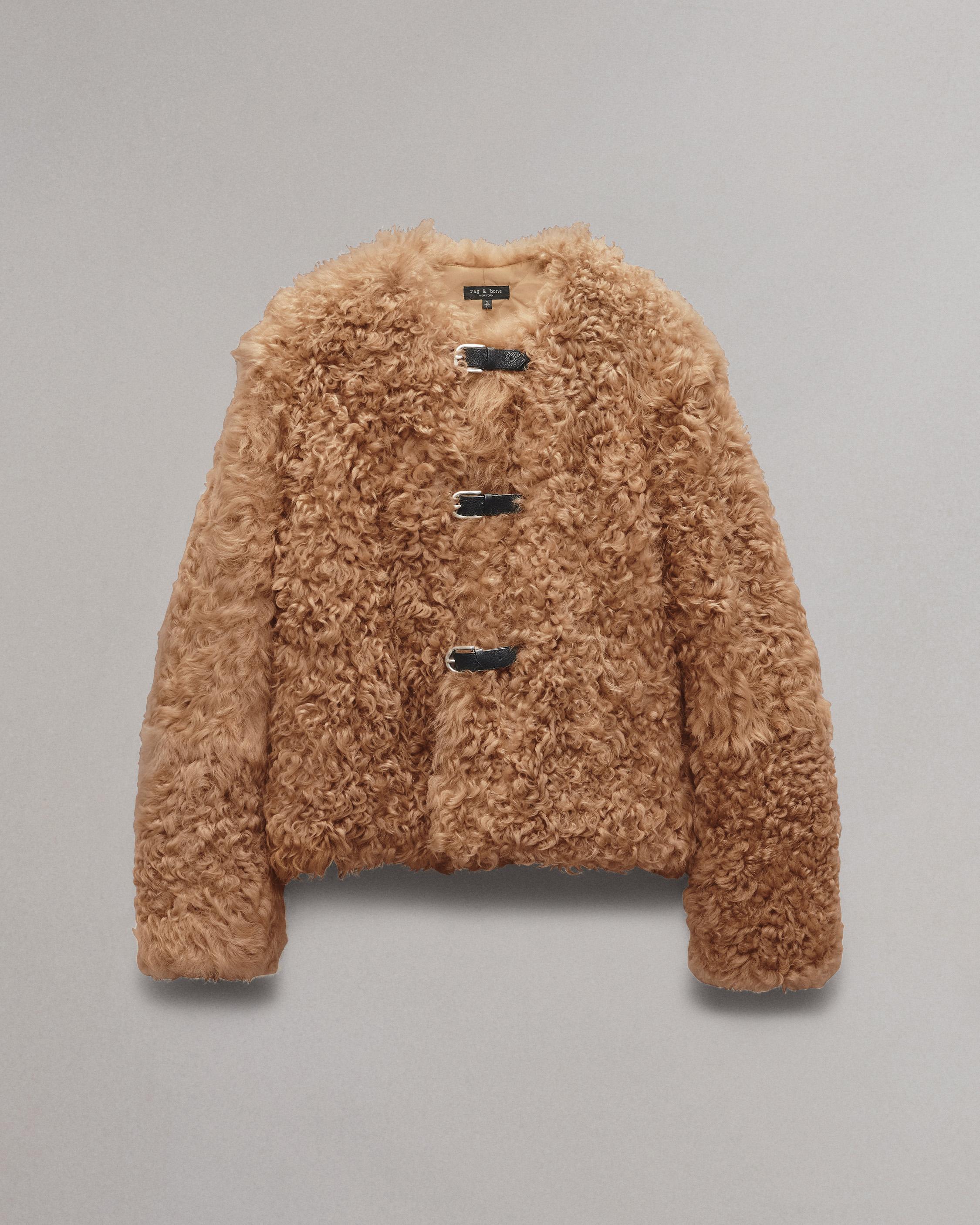 Sabrina Shearling Jacket image number 2