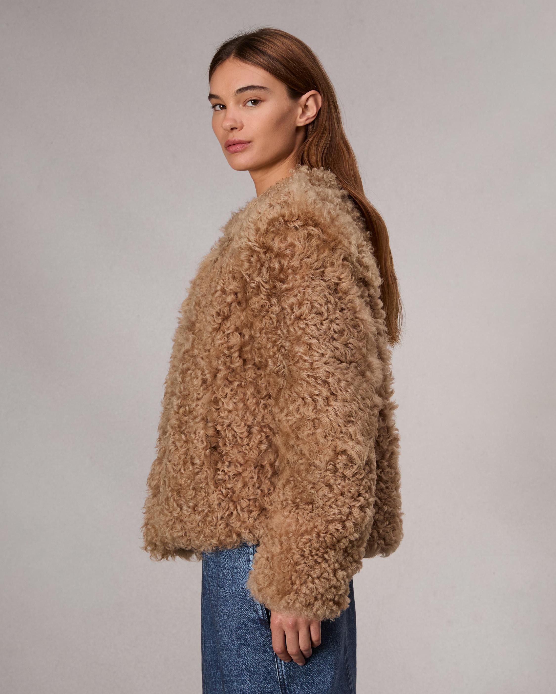 Sabrina Shearling Jacket image number 5