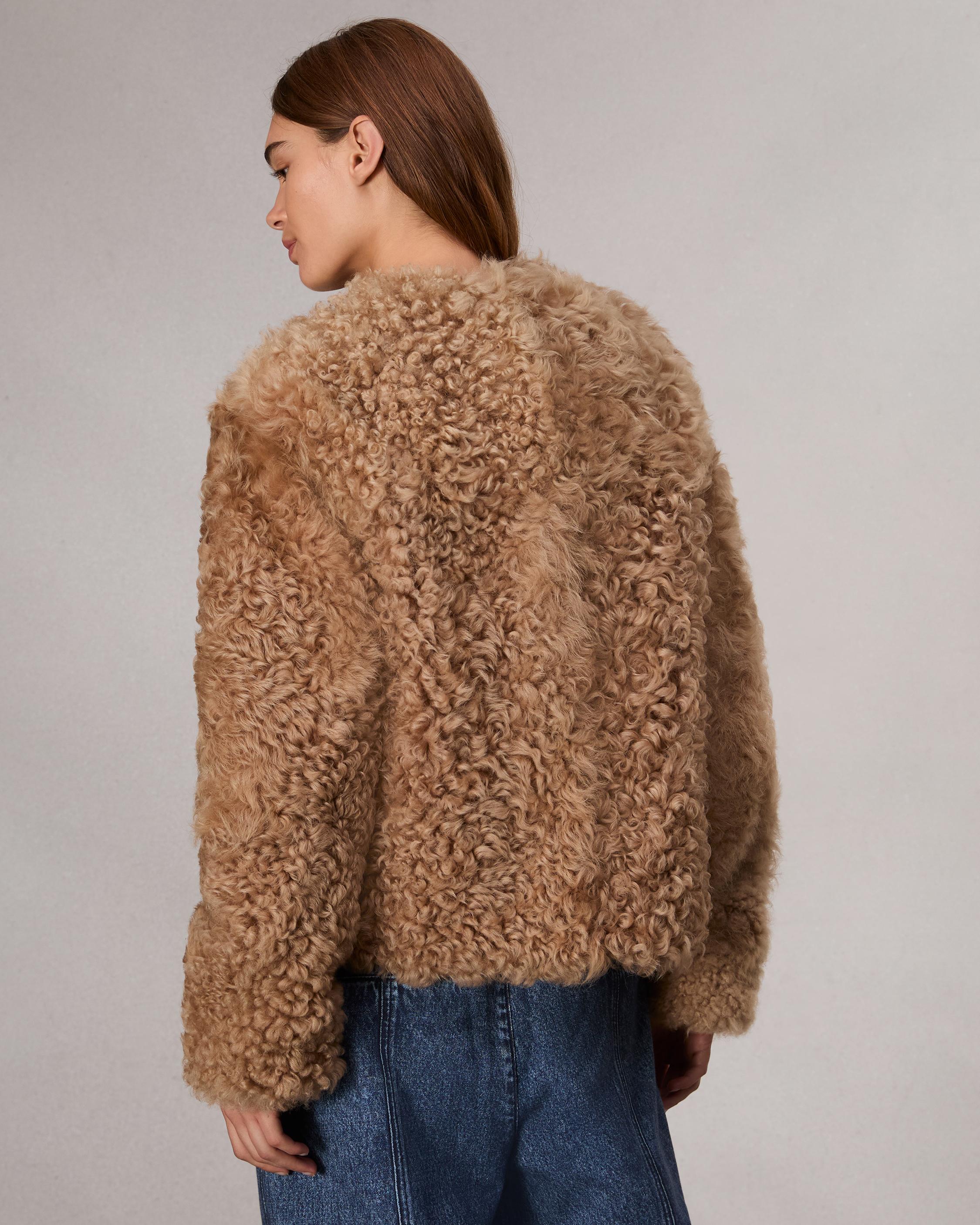 Sabrina Shearling Jacket image number 6