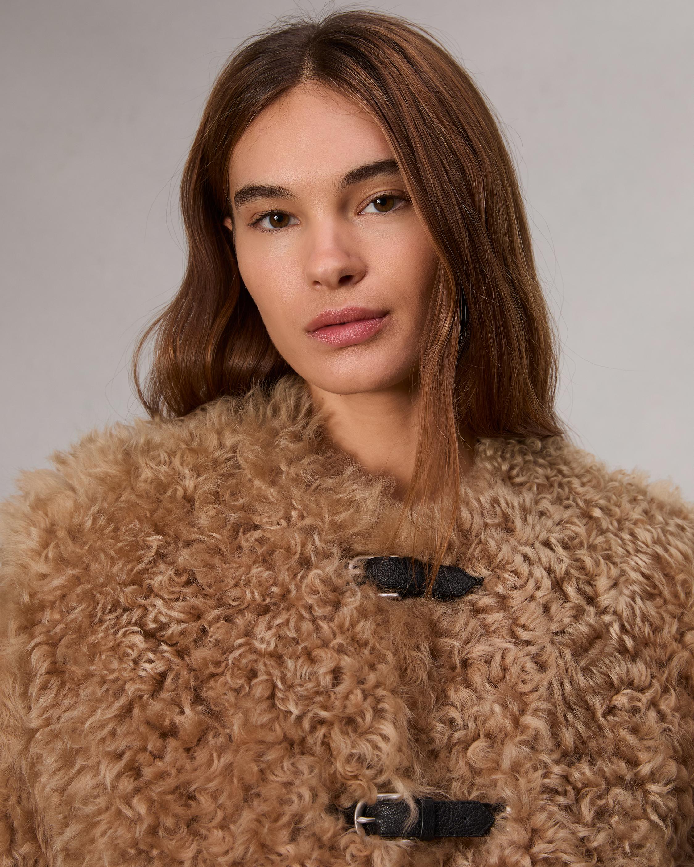 Sabrina Shearling Jacket image number 7