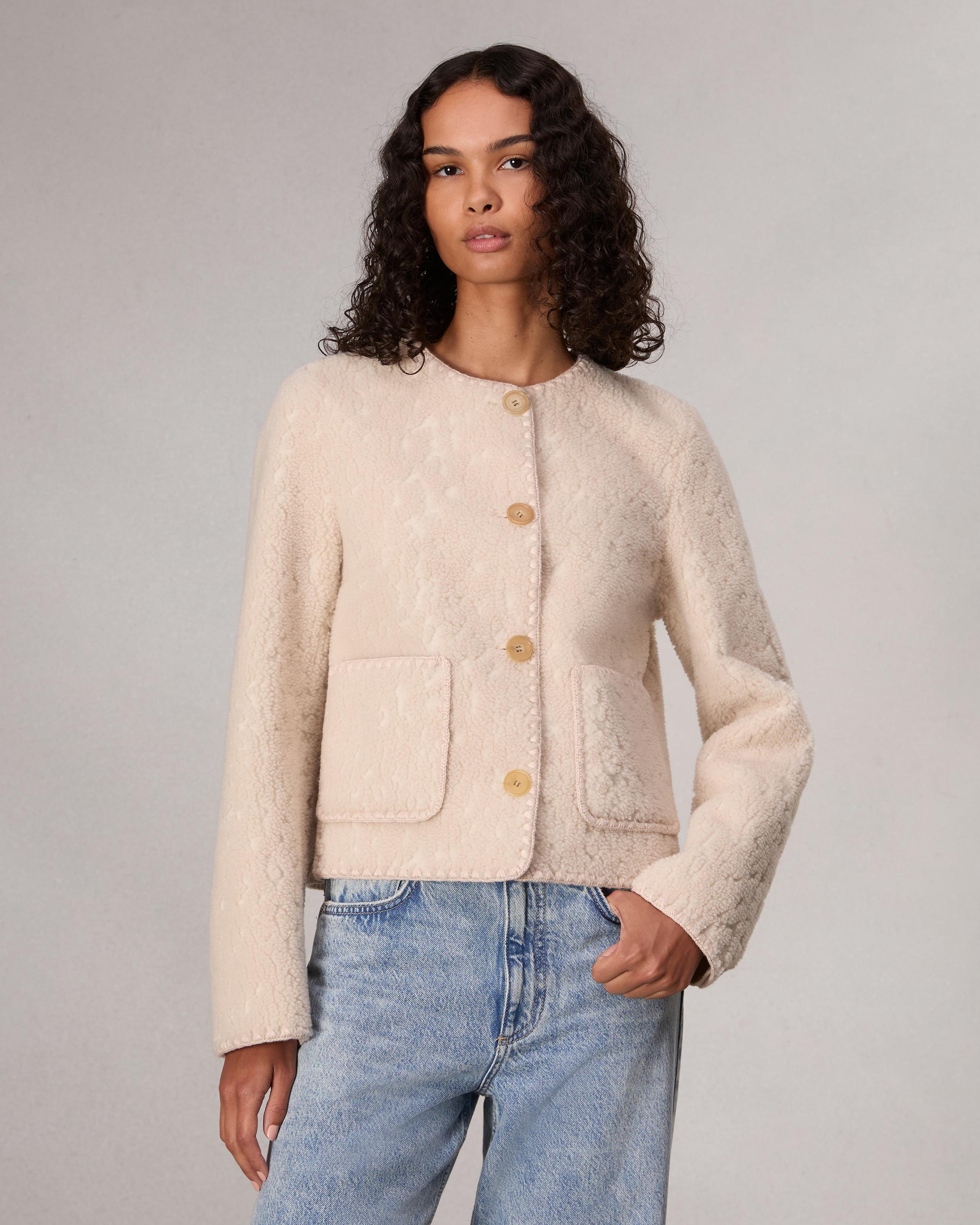 Cove Faux Shearling Jacket image number 1