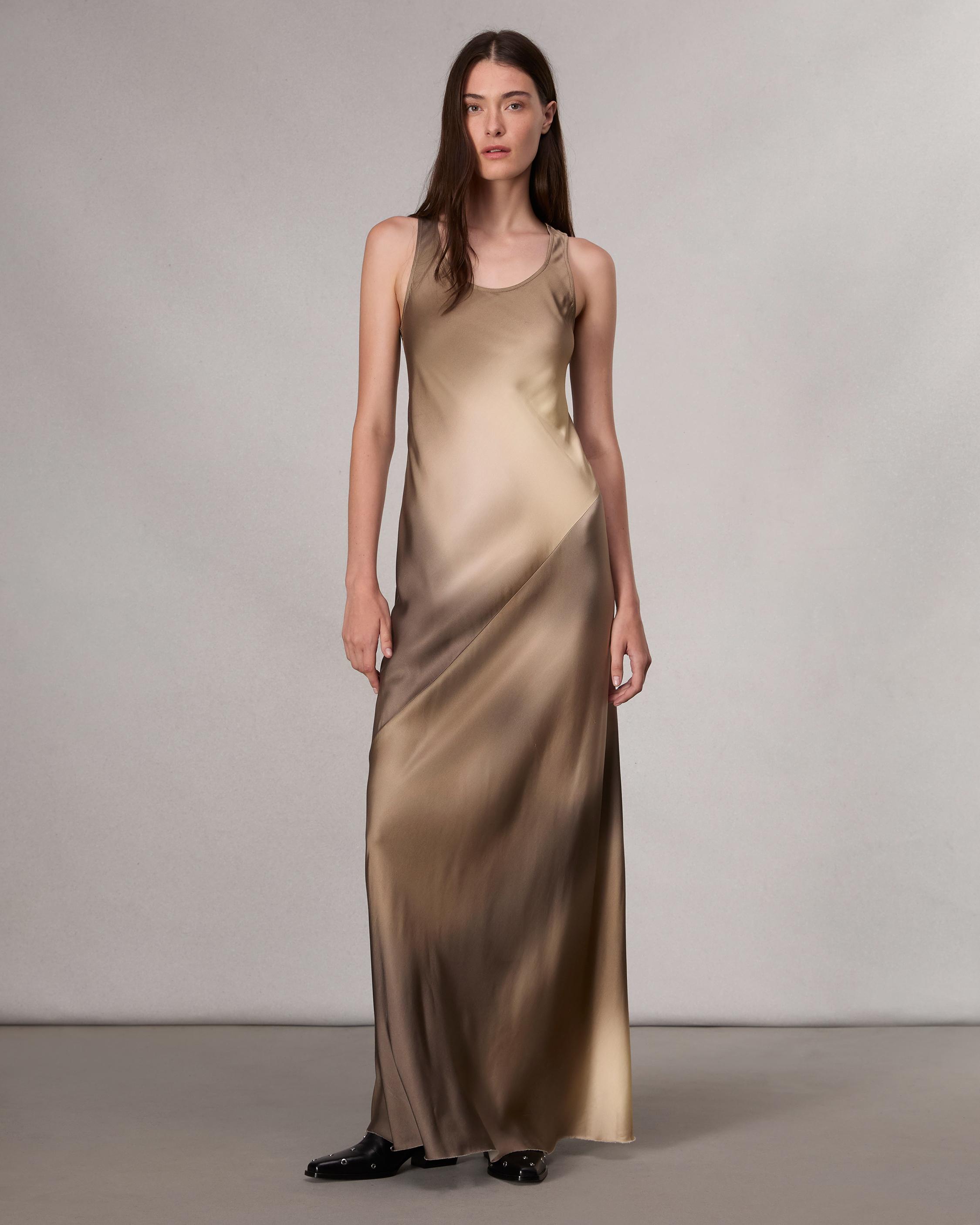 Daisy Satin Maxi Dress image number 3