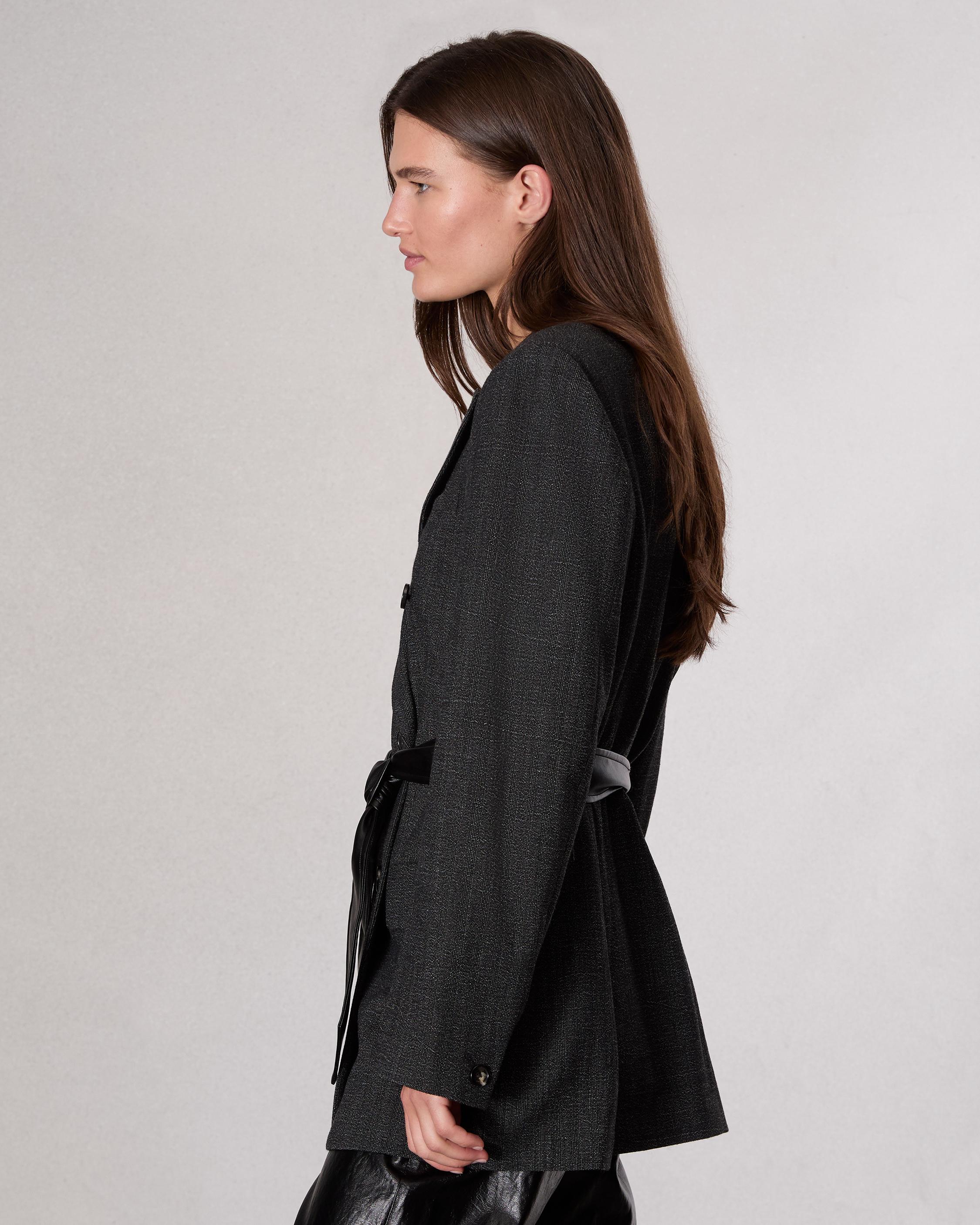 Virginia Plaid Blazer - Black | rag & bone