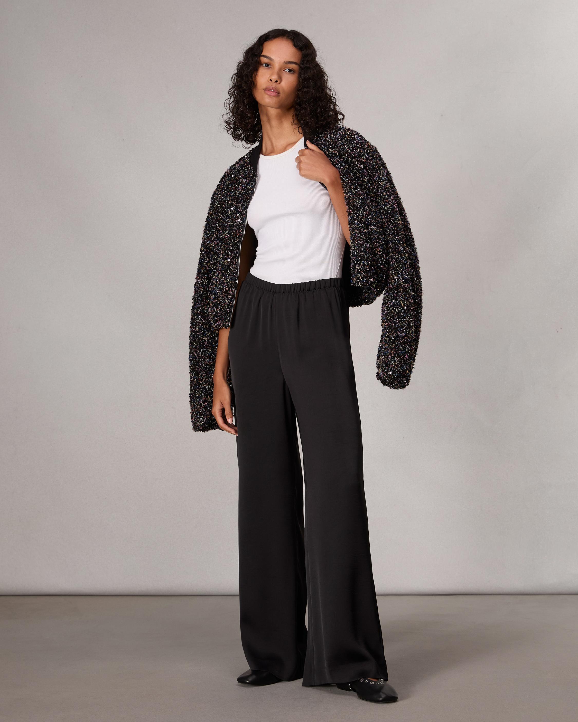 Olivia Lounge Pant - Black | rag & bone