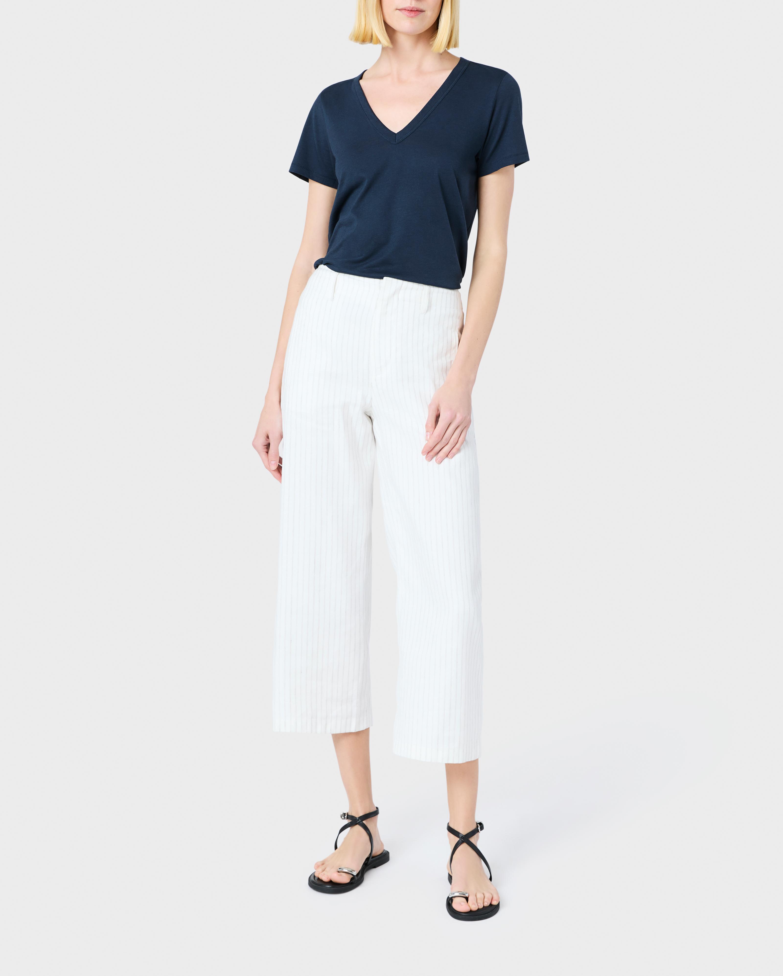 Dylan Cropped Cotton Pant