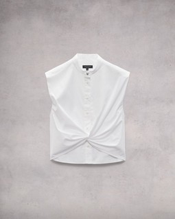 Louisa Cotton Poplin Sleeveless Shirt image number 2