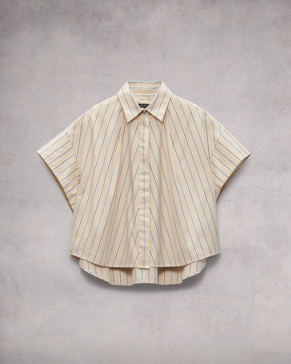 Martha Striped Cotton Poplin Shirt