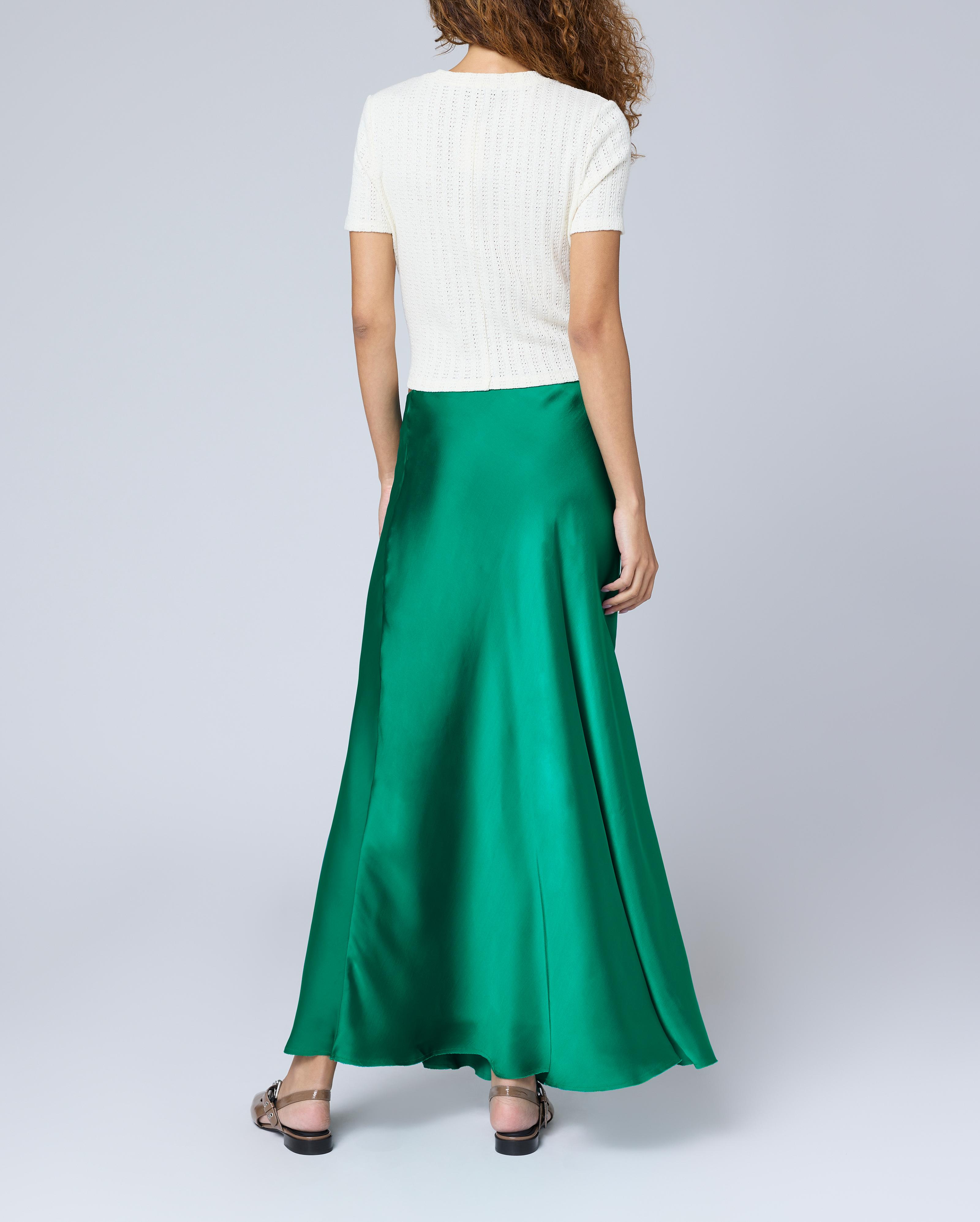 Wren Satin Maxi Skirt image number 2