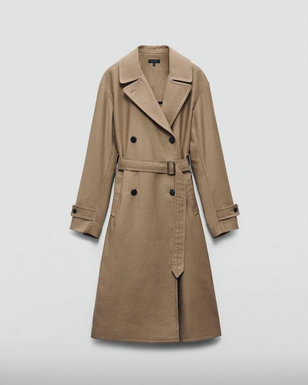 Theresa Cotton Trench Coat image number 2