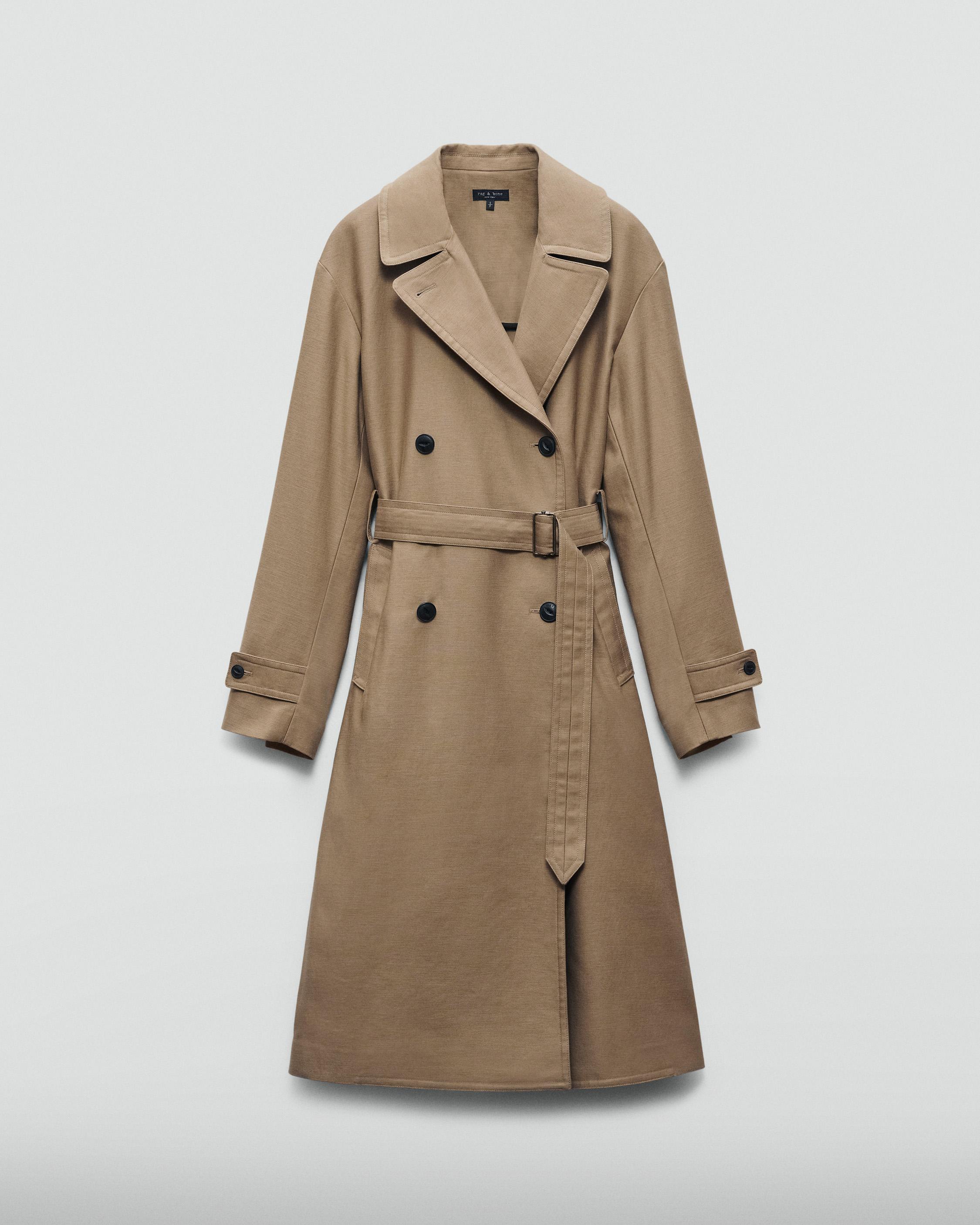 Theresa Cotton Trench Coat