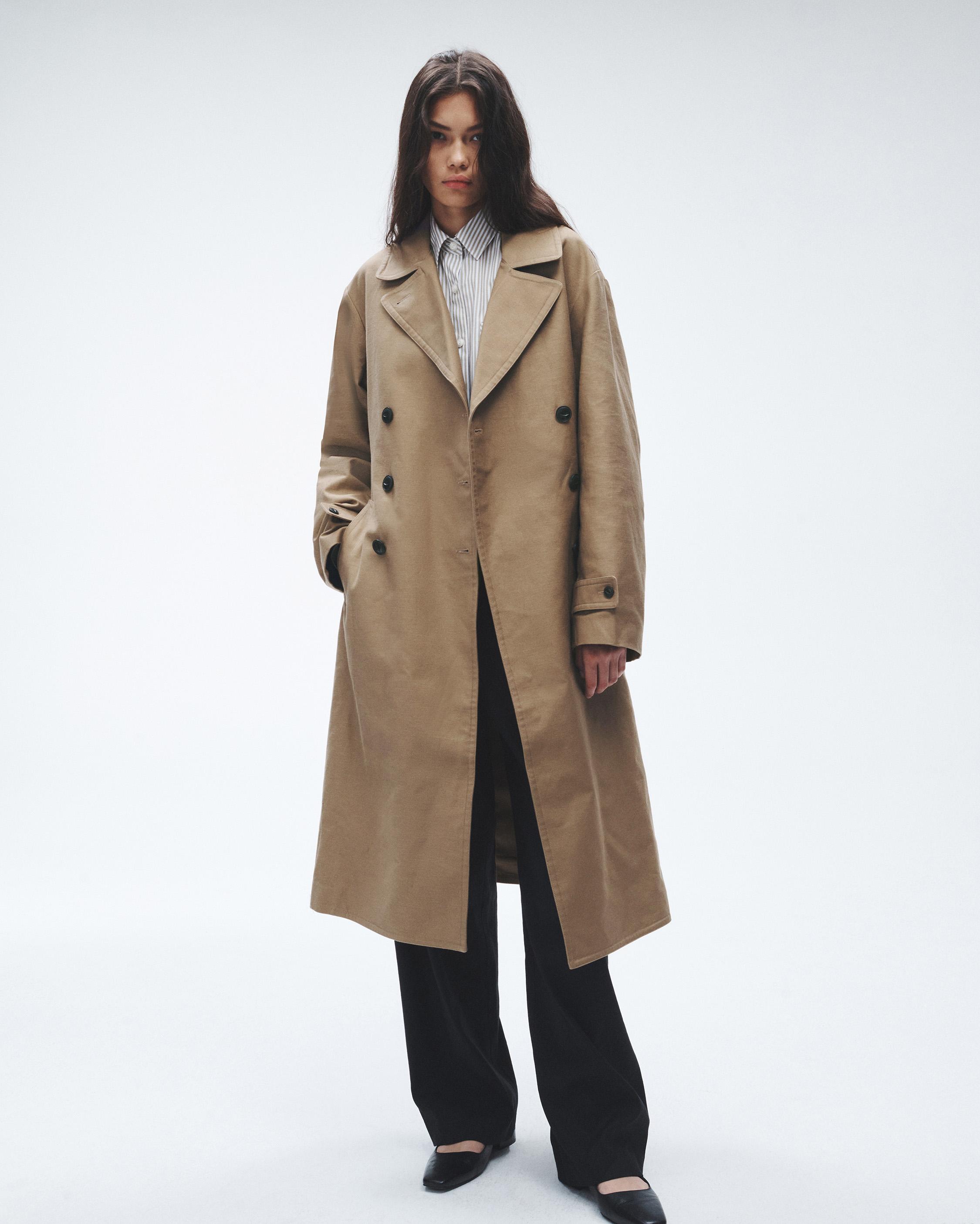 Theresa Cotton Trench Coat
