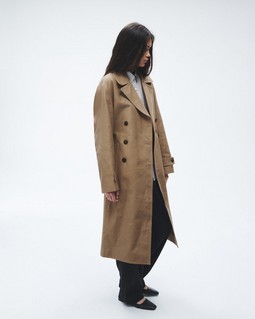 Theresa Cotton Trench Coat image number 4