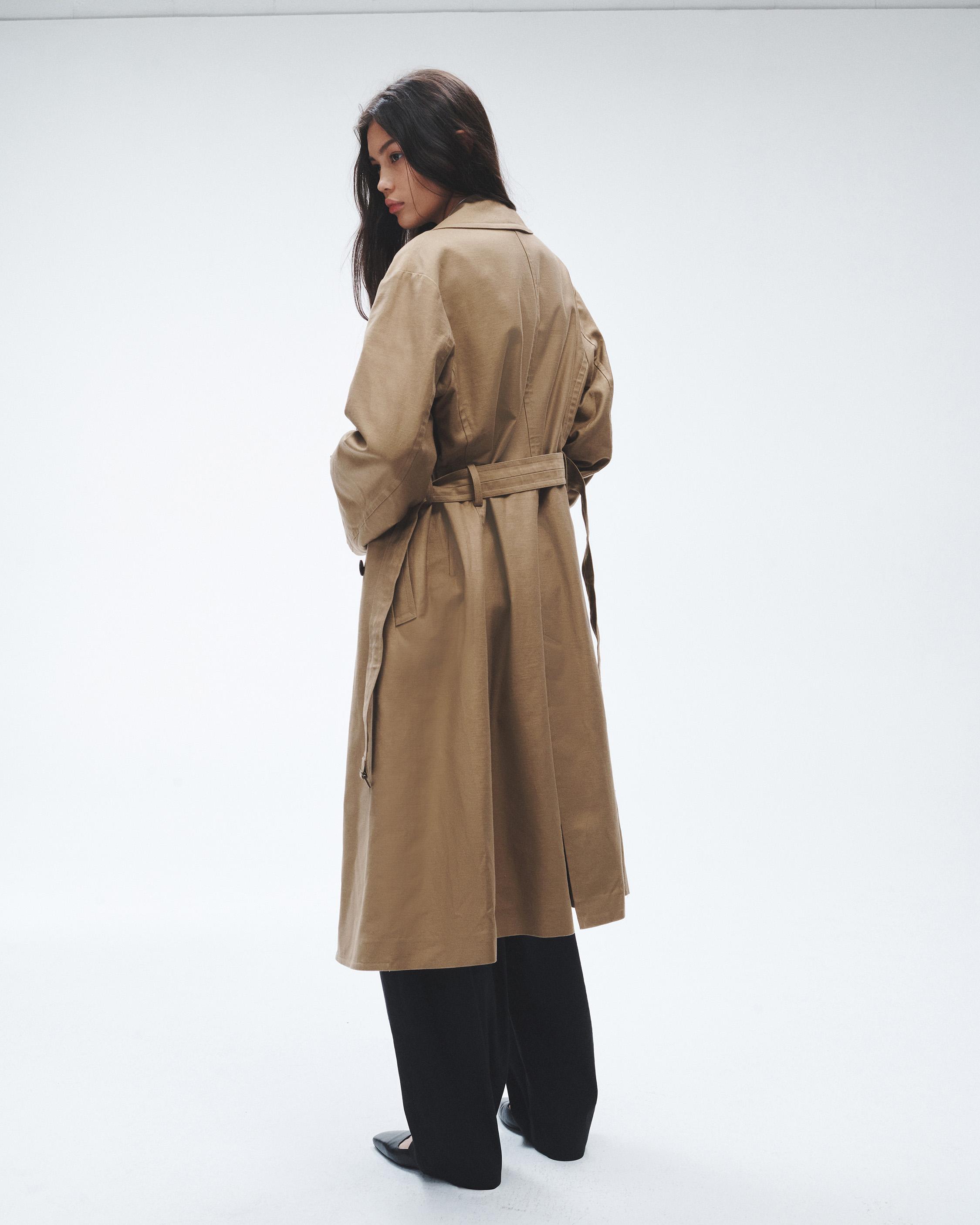 Theresa Cotton Trench Coat image number 5