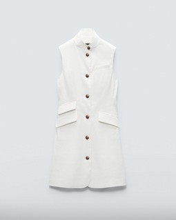 Slade Linen Vest Dress image number 2