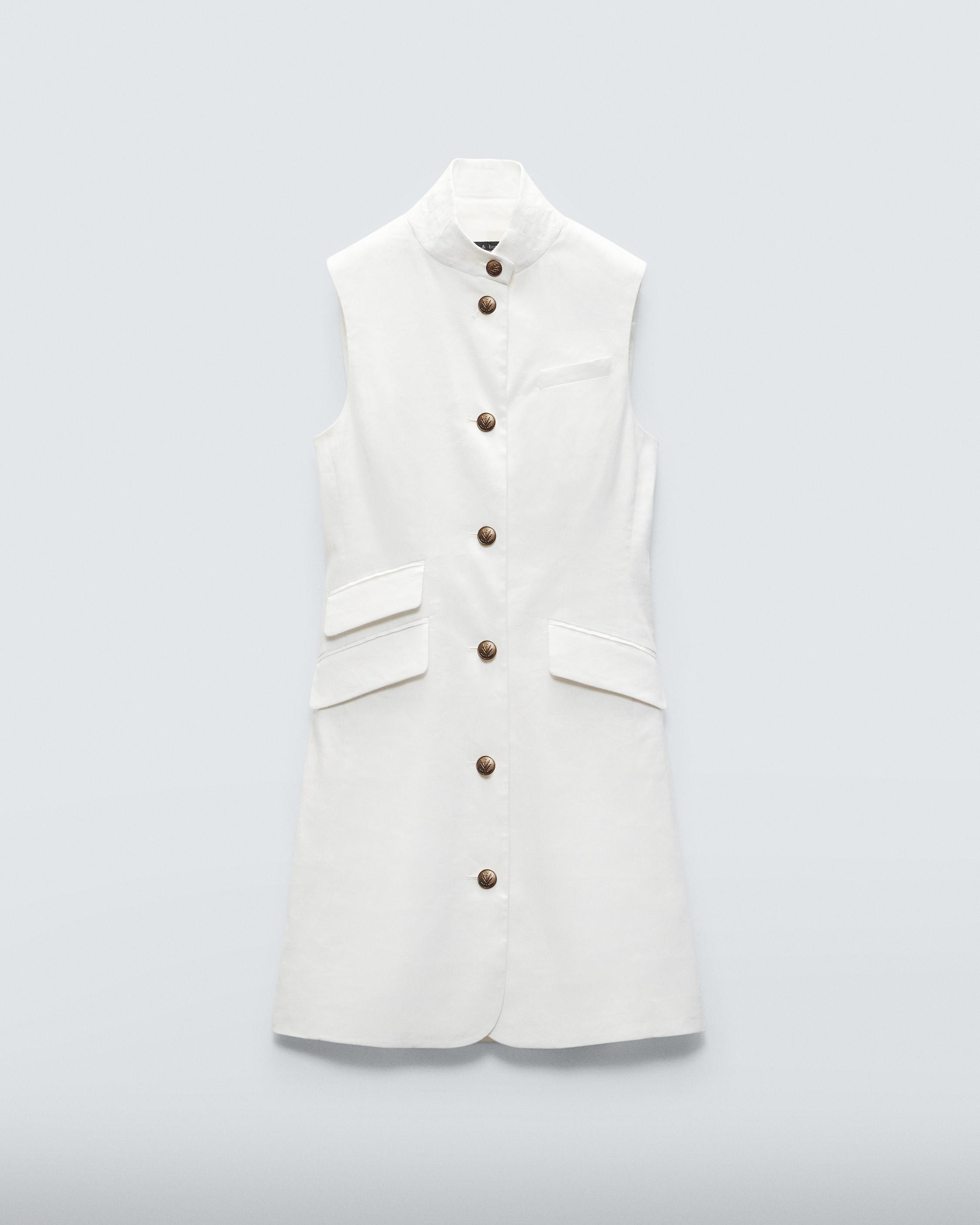 Slade Linen Vest Dress