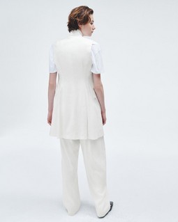 Slade Linen Vest Dress image number 5