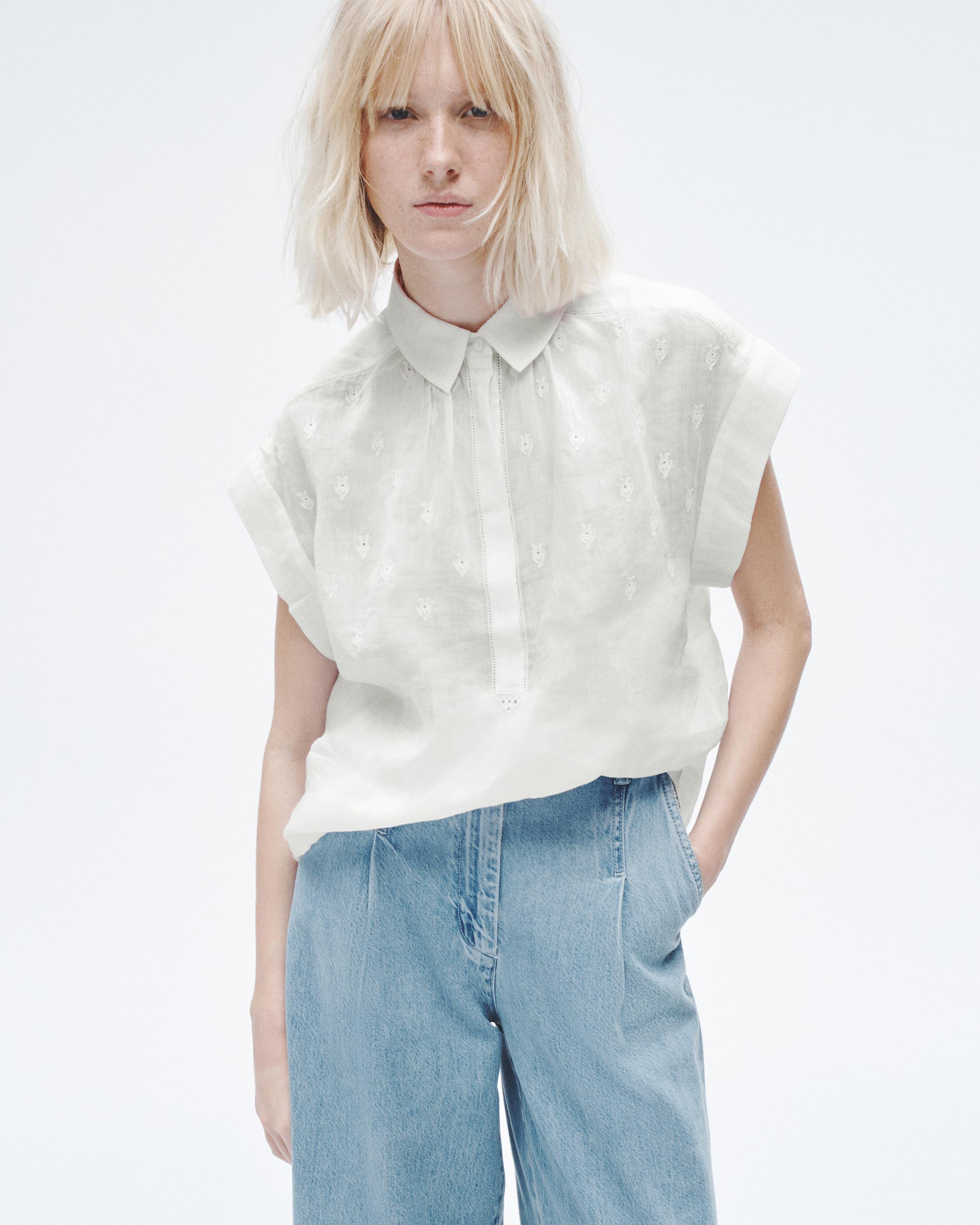 Alight Embroidered Relaxed Shirt