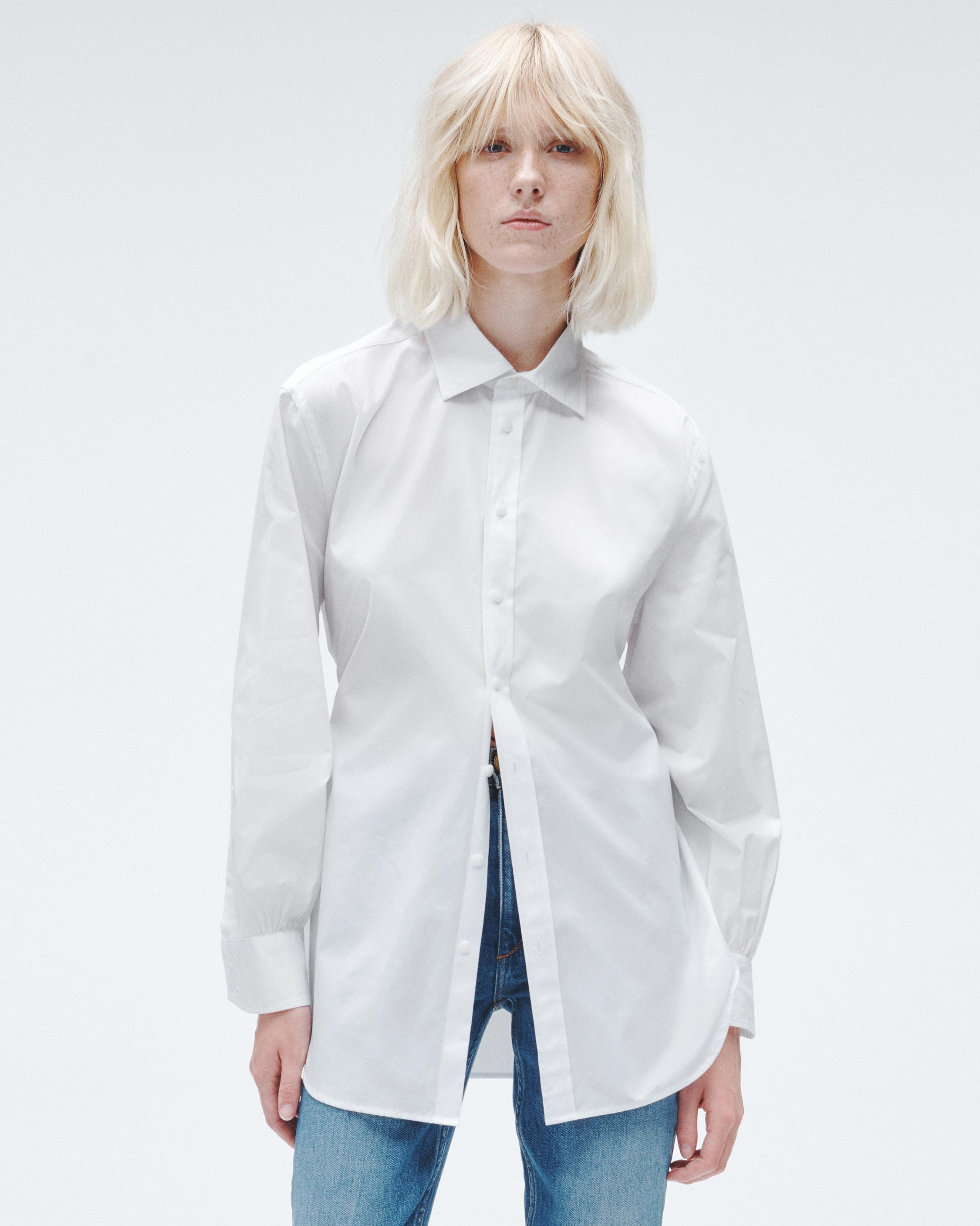 Ellison Cotton Poplin Top rag & bone