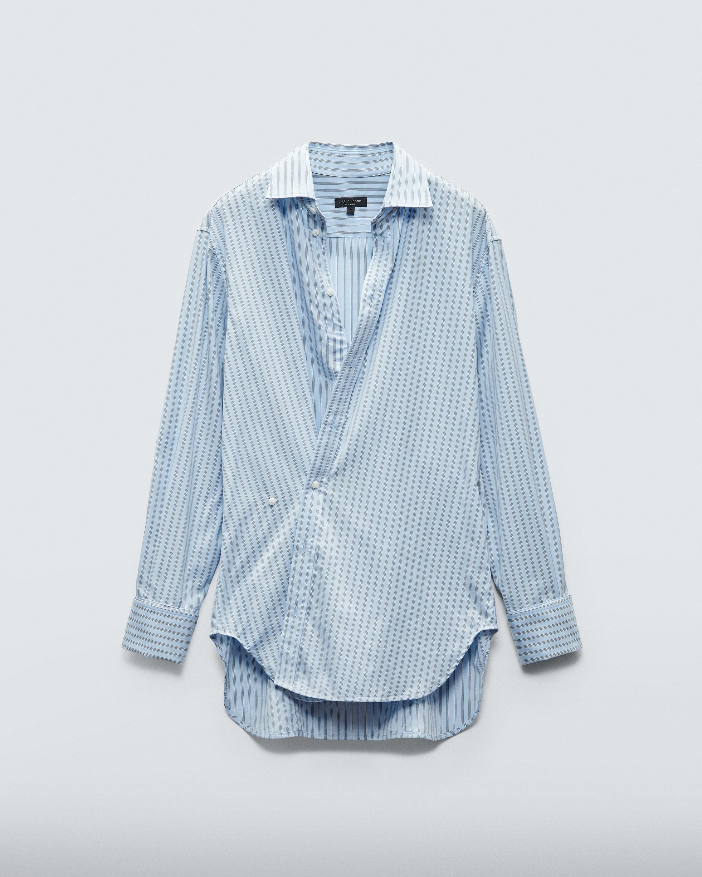 Indiana Striped Cotton Poplin Shirt