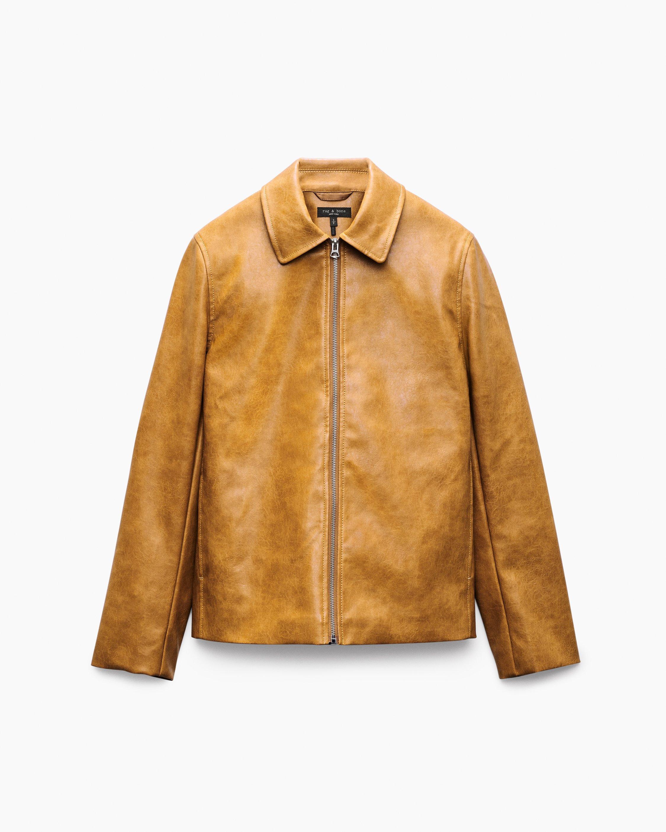 Jordie Faux Leather Jacket - image 2